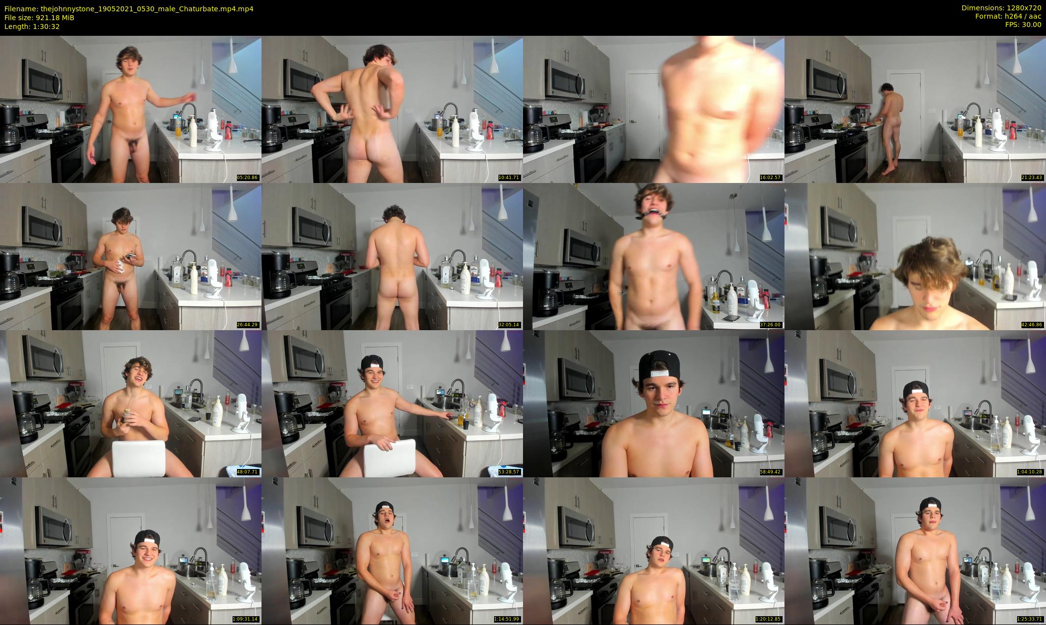 thejohnnystone — 91 minute Chaturbate male cam show recording, 720p, May 19, 2021