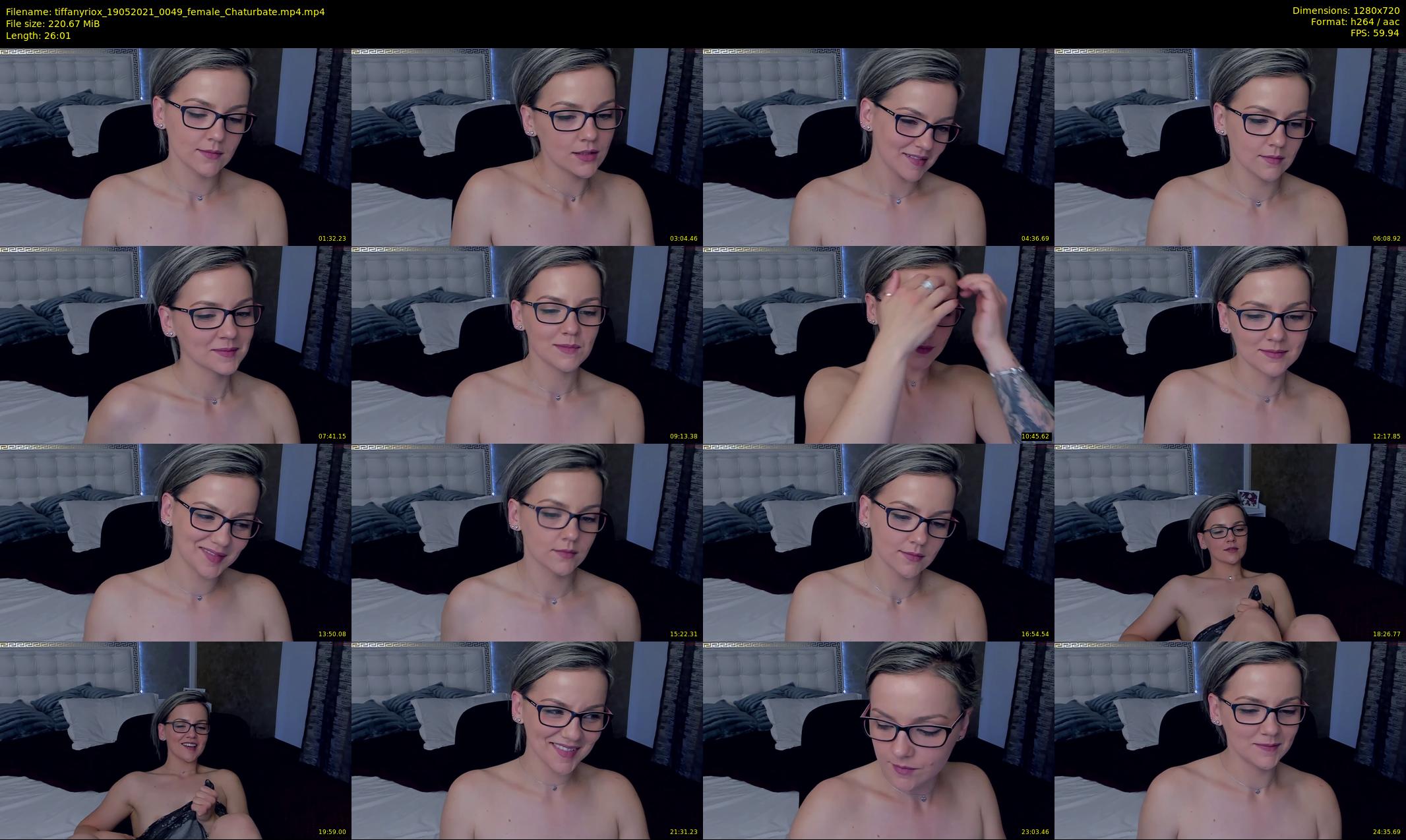 tiffanyriox — 27 minute Chaturbate female cam show recording, 720p, May 19, 2021