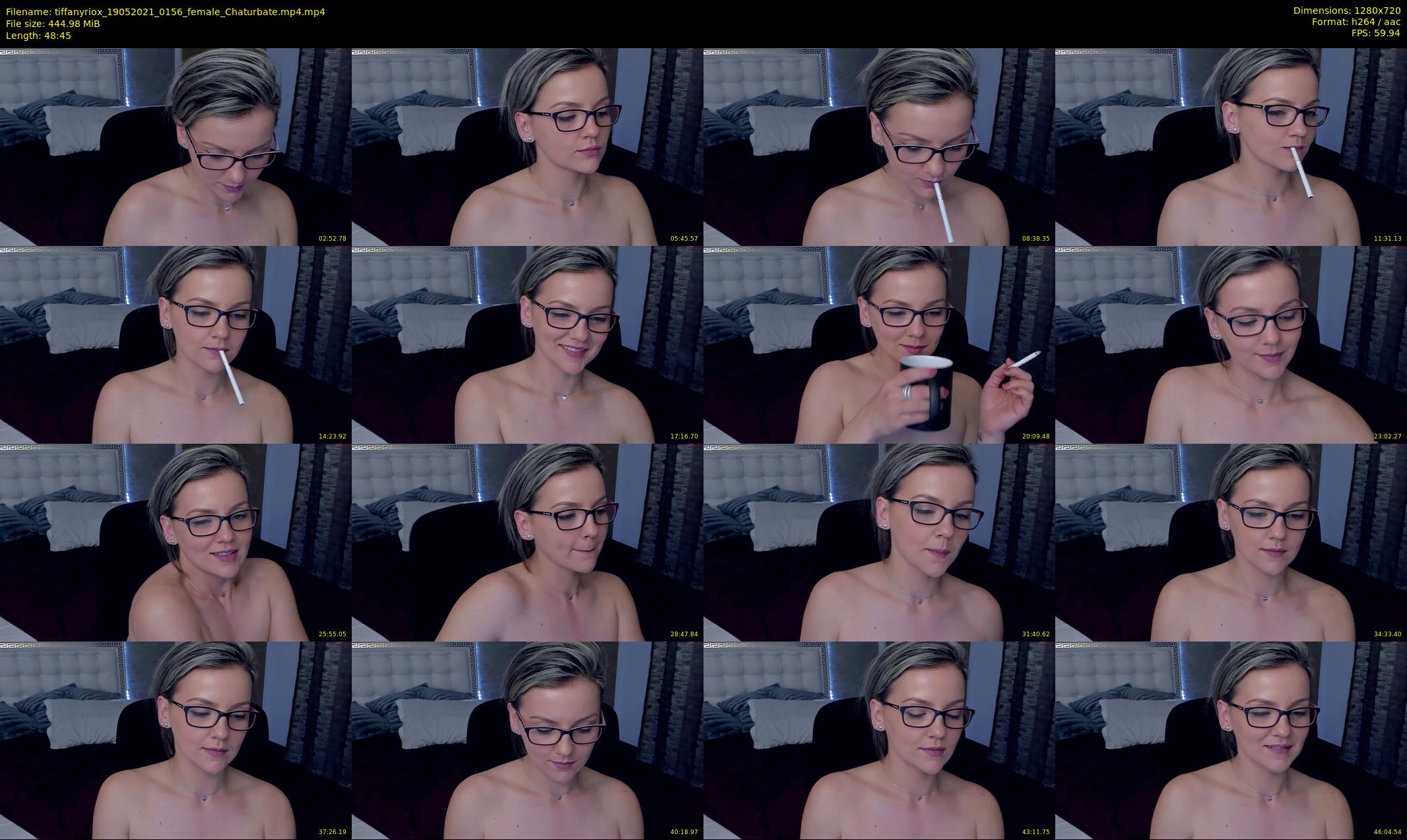 tiffanyriox — 49 minute Chaturbate female cam show recording, 720p, May 19, 2021
