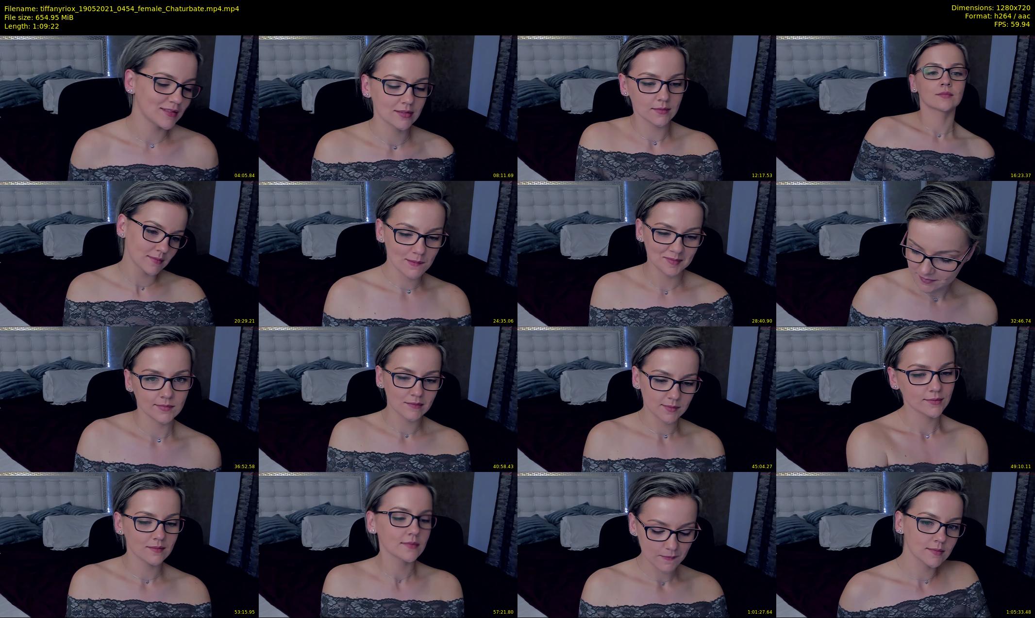 tiffanyriox — 70 minute Chaturbate female cam show recording, 720p, May 19, 2021