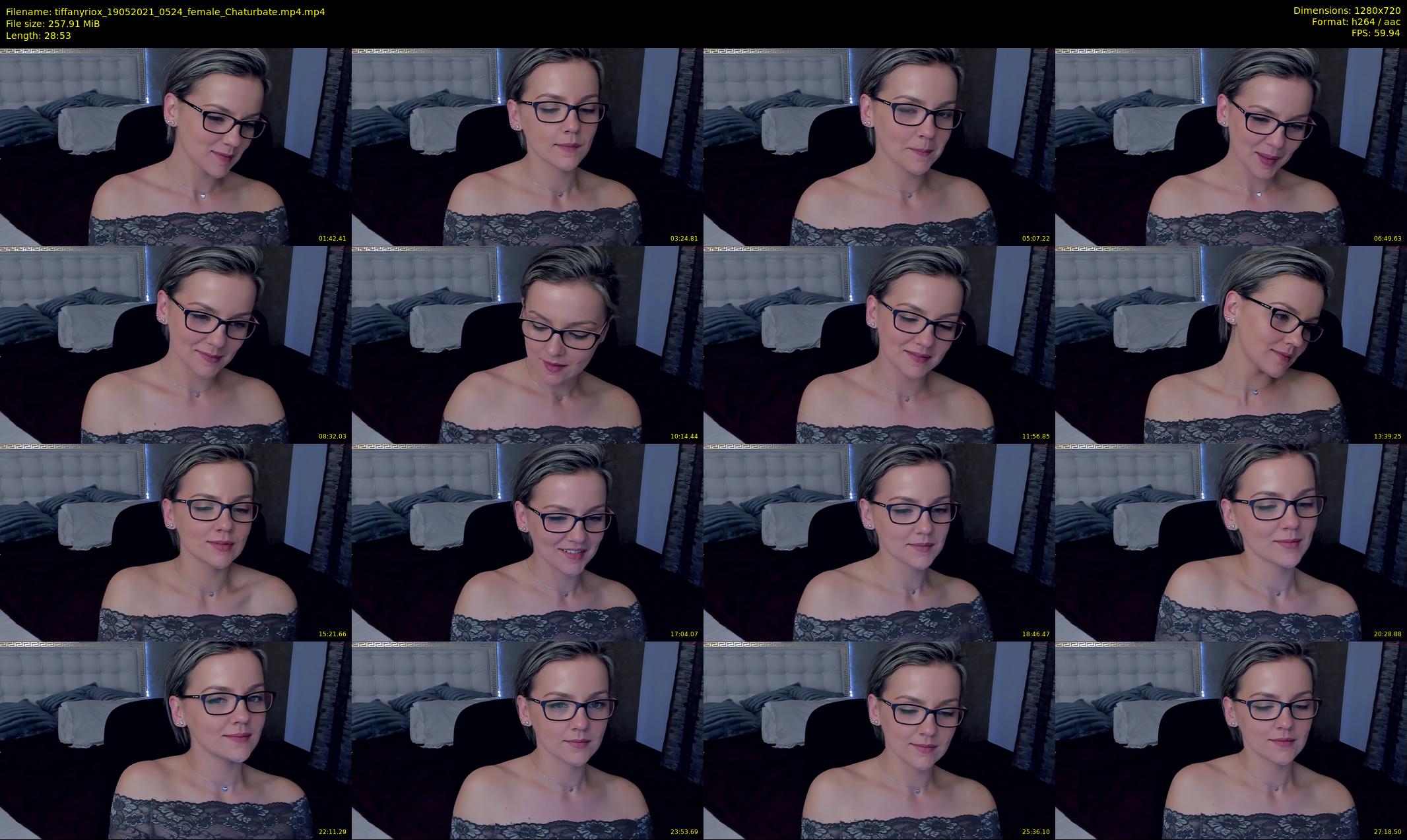 tiffanyriox — 29 minute Chaturbate female cam show recording, 720p, May 19, 2021