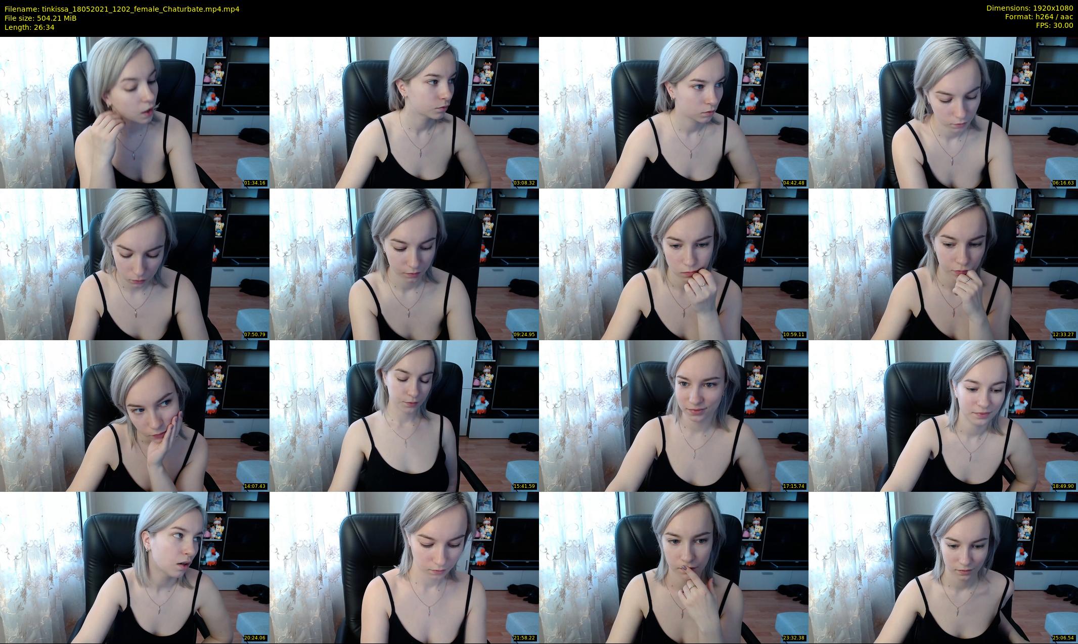 tinkissa — 27 minute Chaturbate couple cam show recording, 1080p, May 18, 2021