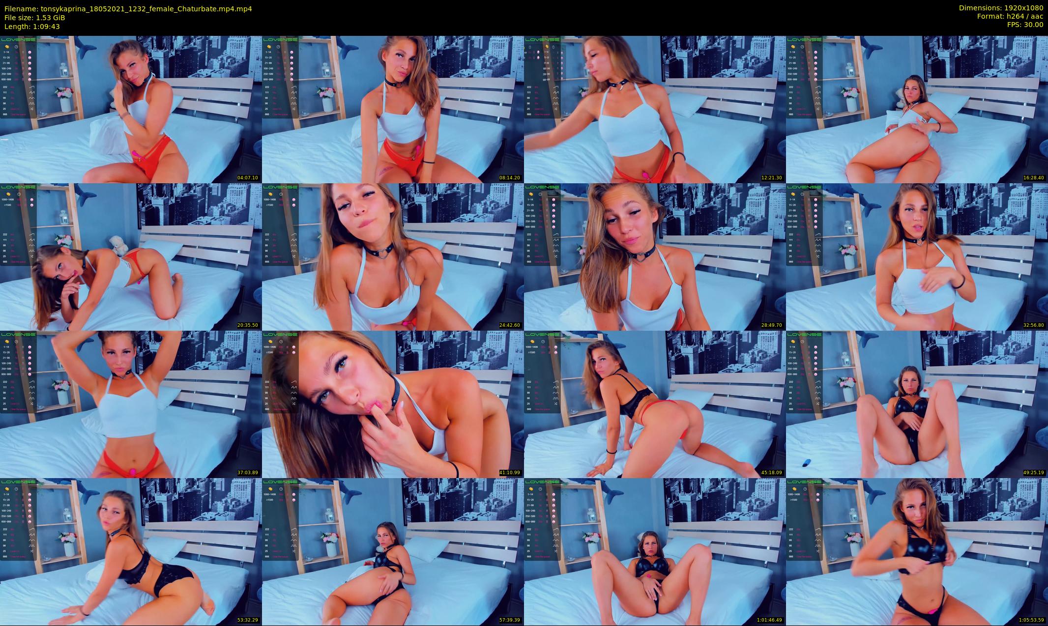 tonsykaprina — 70 minute Chaturbate couple cam show recording, 1080p, May 18, 2021