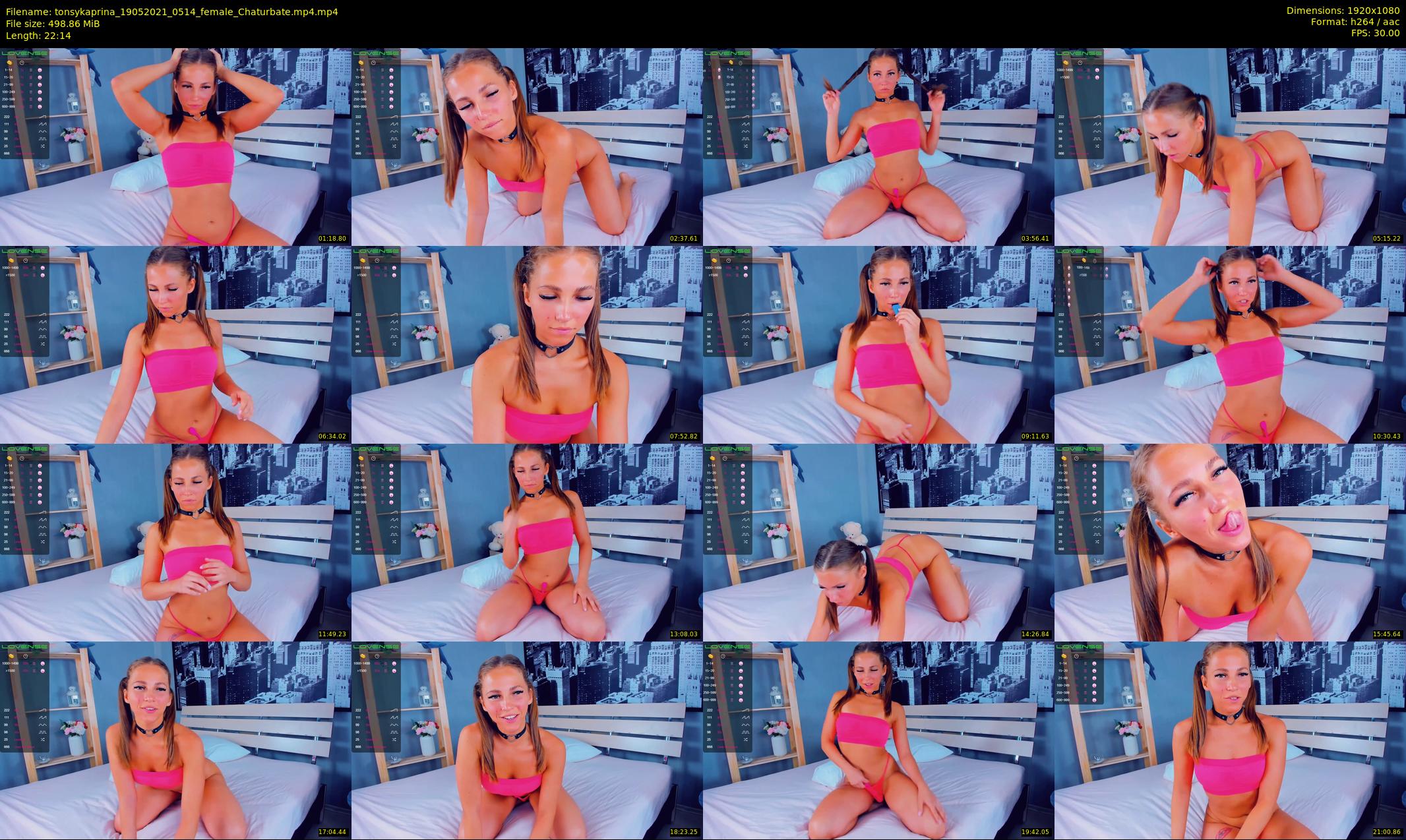 tonsykaprina — 23 minute Chaturbate couple cam show recording, 1080p, May 19, 2021