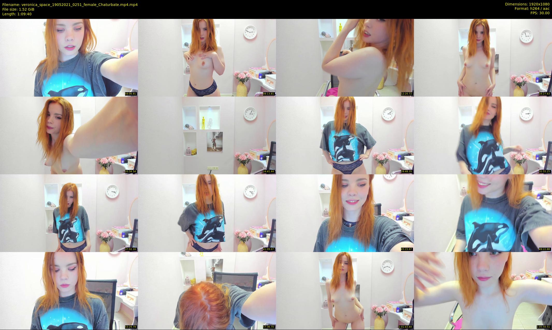 veronica_space — 70 minute Chaturbate female cam show recording, 1080p, May 19, 2021