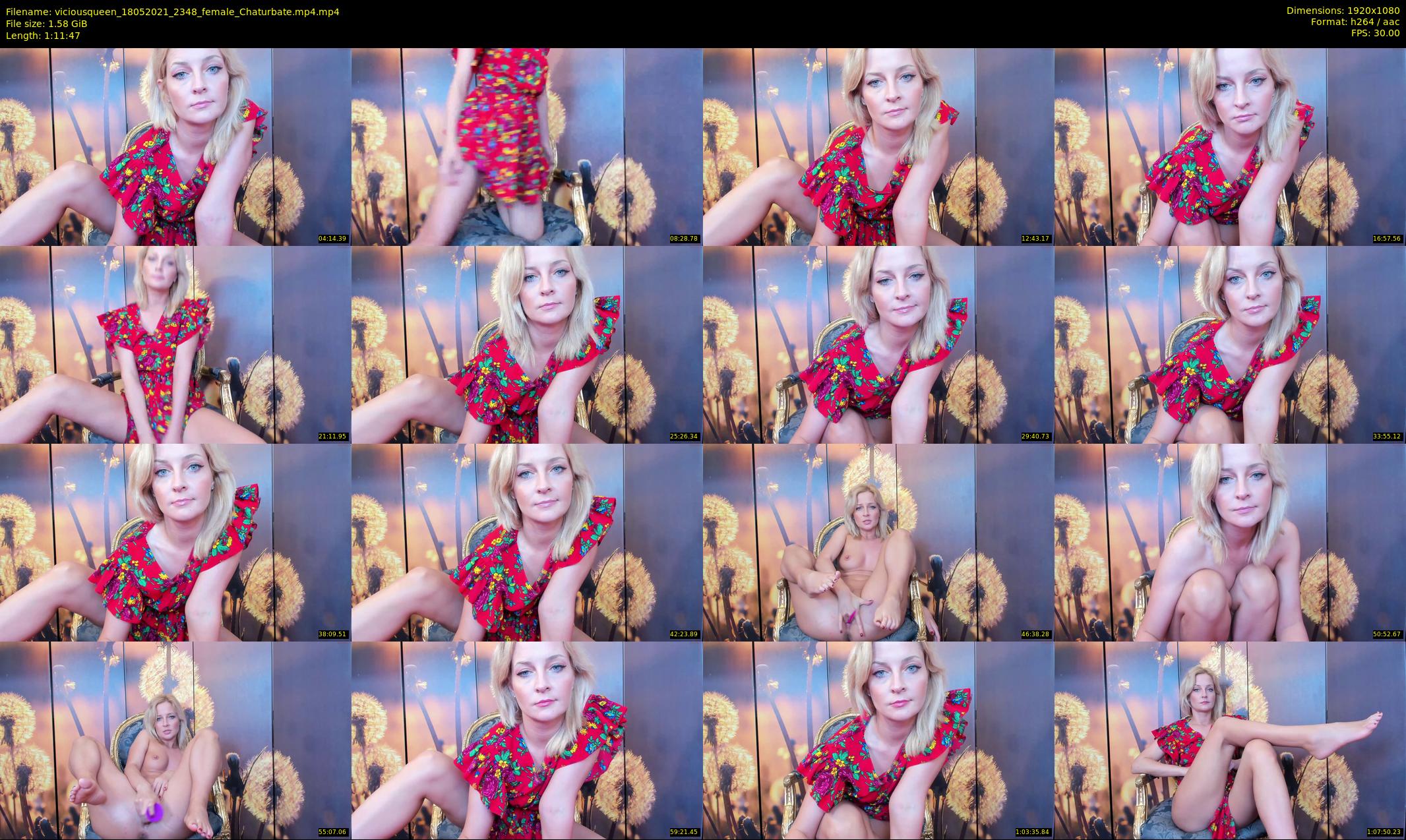 viciousqueen — 72 minute Chaturbate female cam show recording, 1080p, May 18, 2021