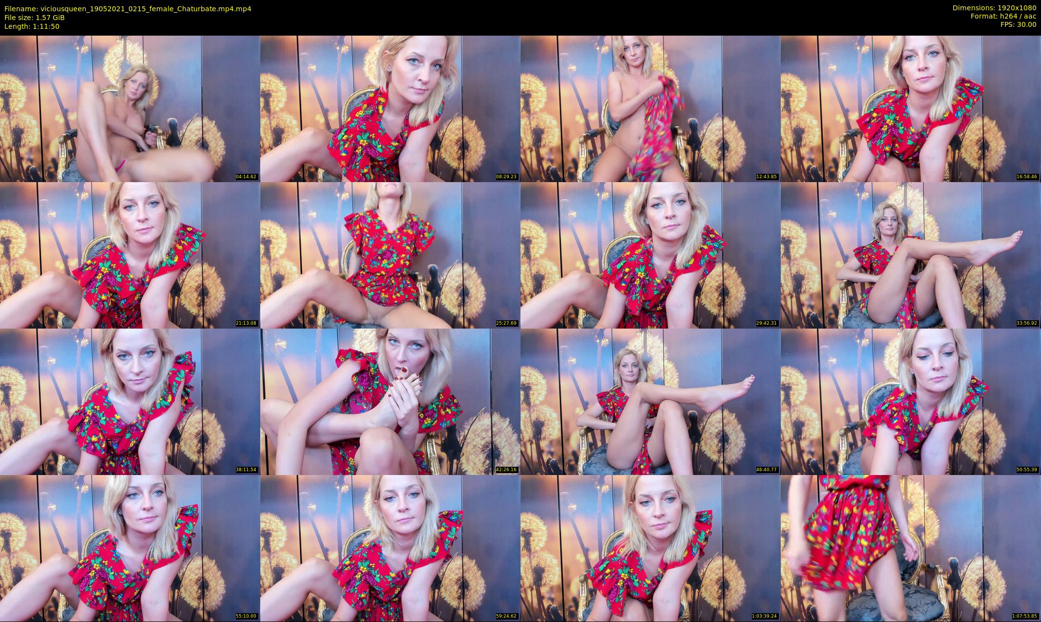 viciousqueen — 72 minute Chaturbate female cam show recording, 1080p, May 19, 2021