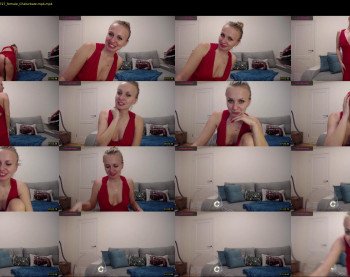 yummylilya — 18 minute Chaturbate female cam show recording, 720p, May 18, 2021