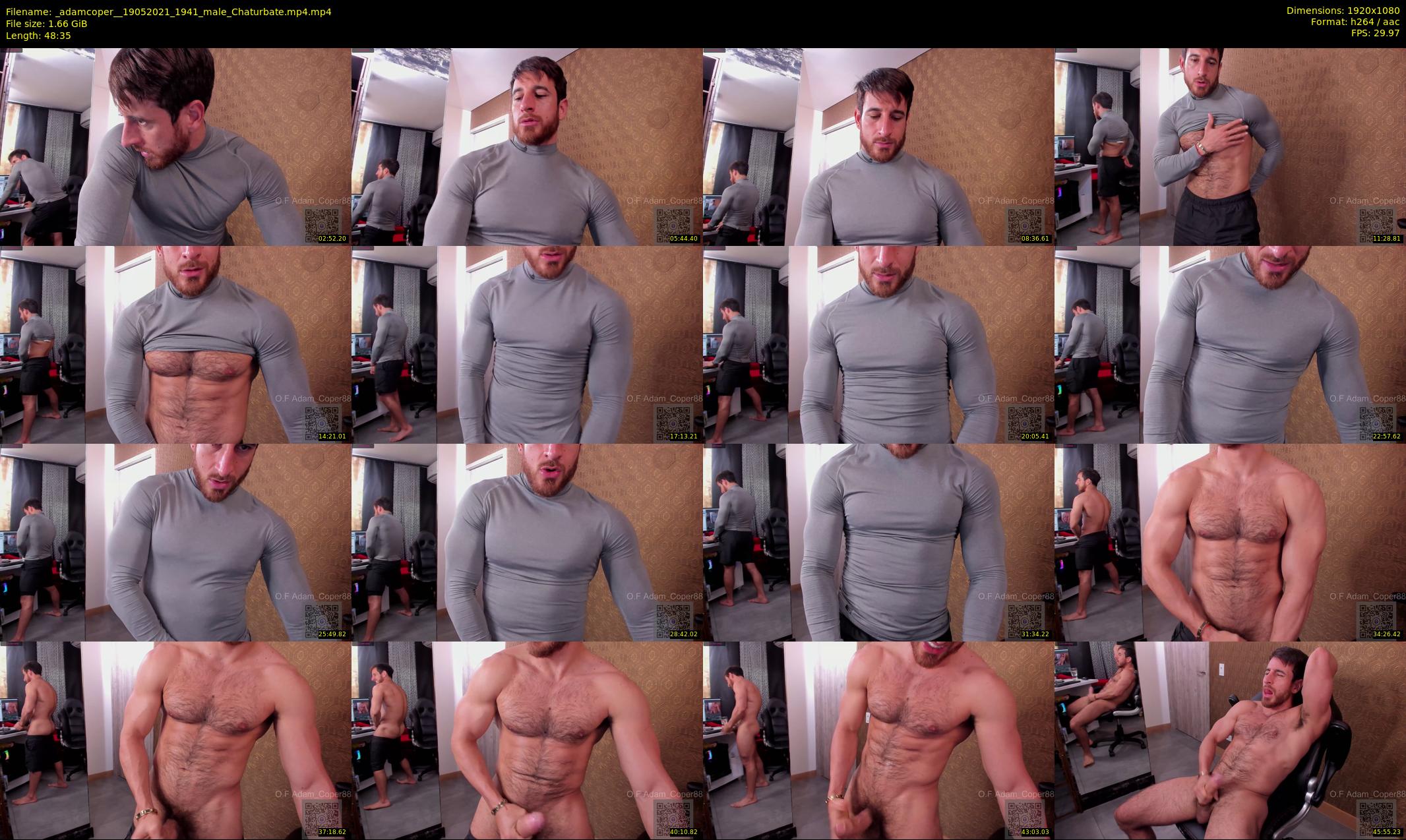 _adamcoper_ — 49 minute Chaturbate male cam show recording, 1080p, May 19, 2021