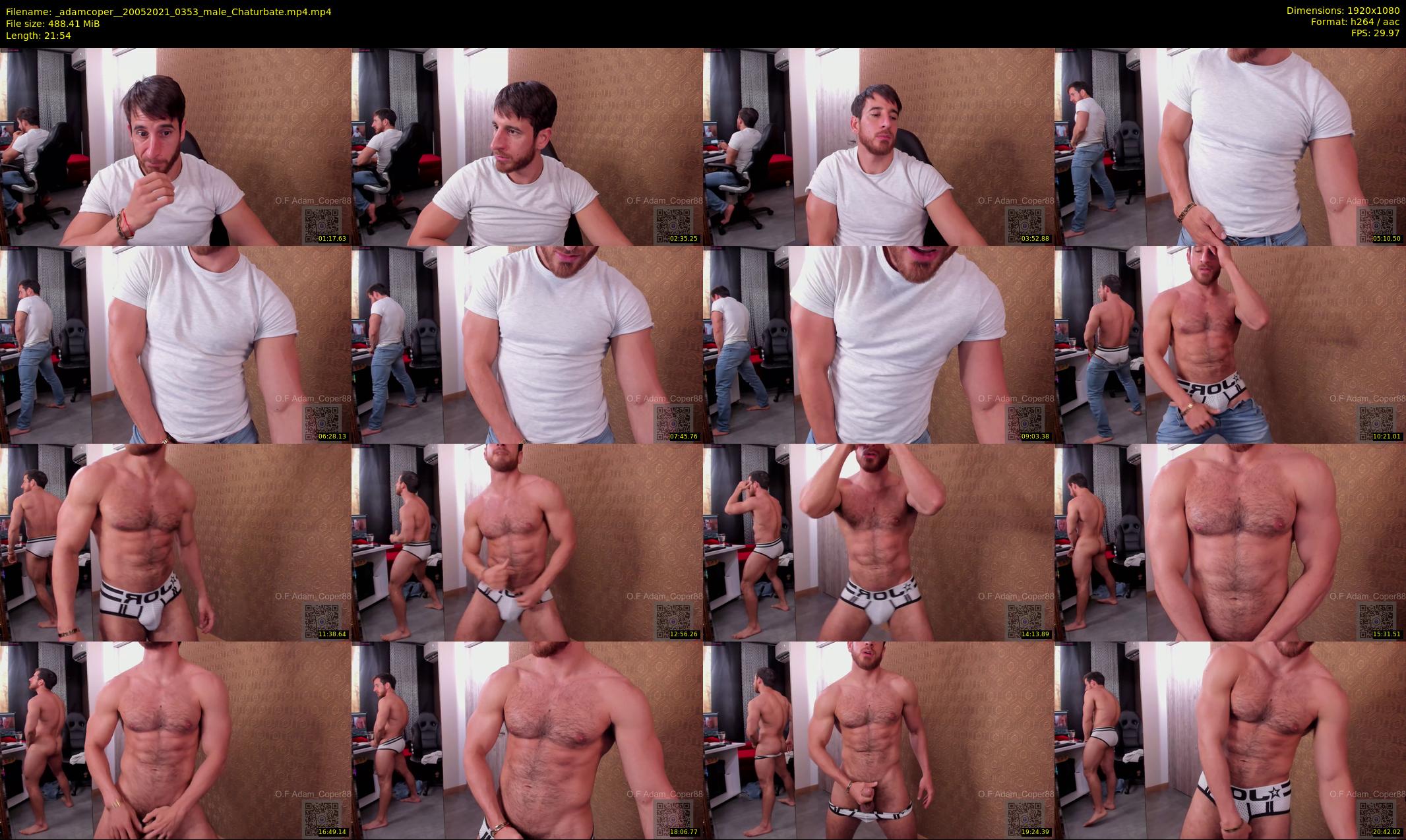 _adamcoper_ — 22 minute Chaturbate male cam show recording, 1080p, May 20, 2021