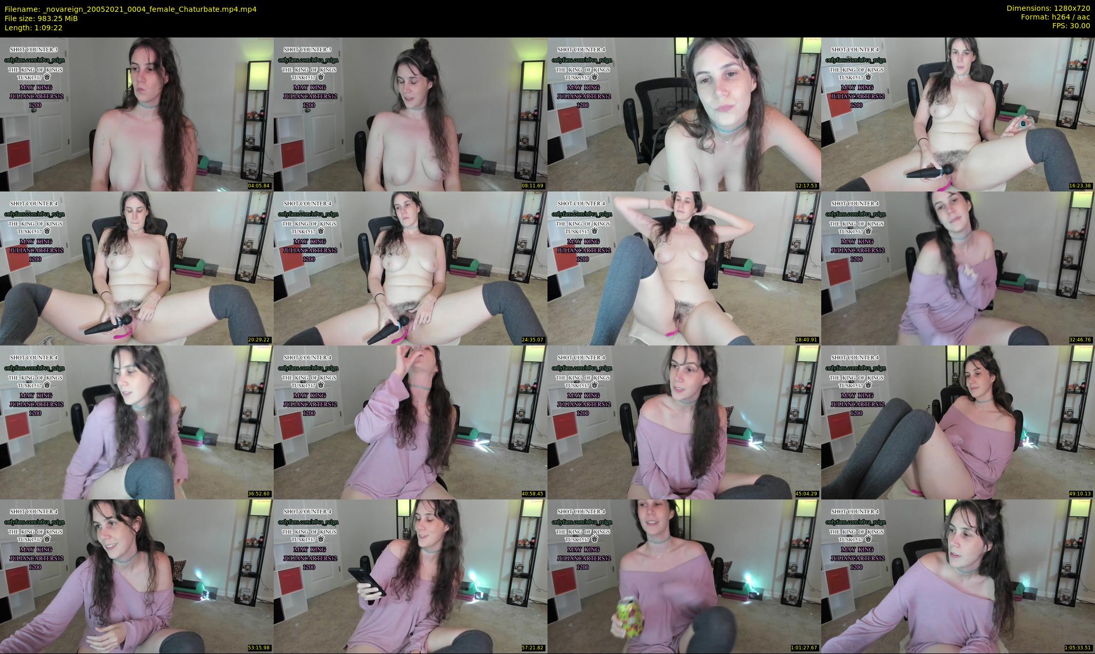 _novareign — 70 minute Chaturbate female cam show recording, 720p, May 20, 2021
