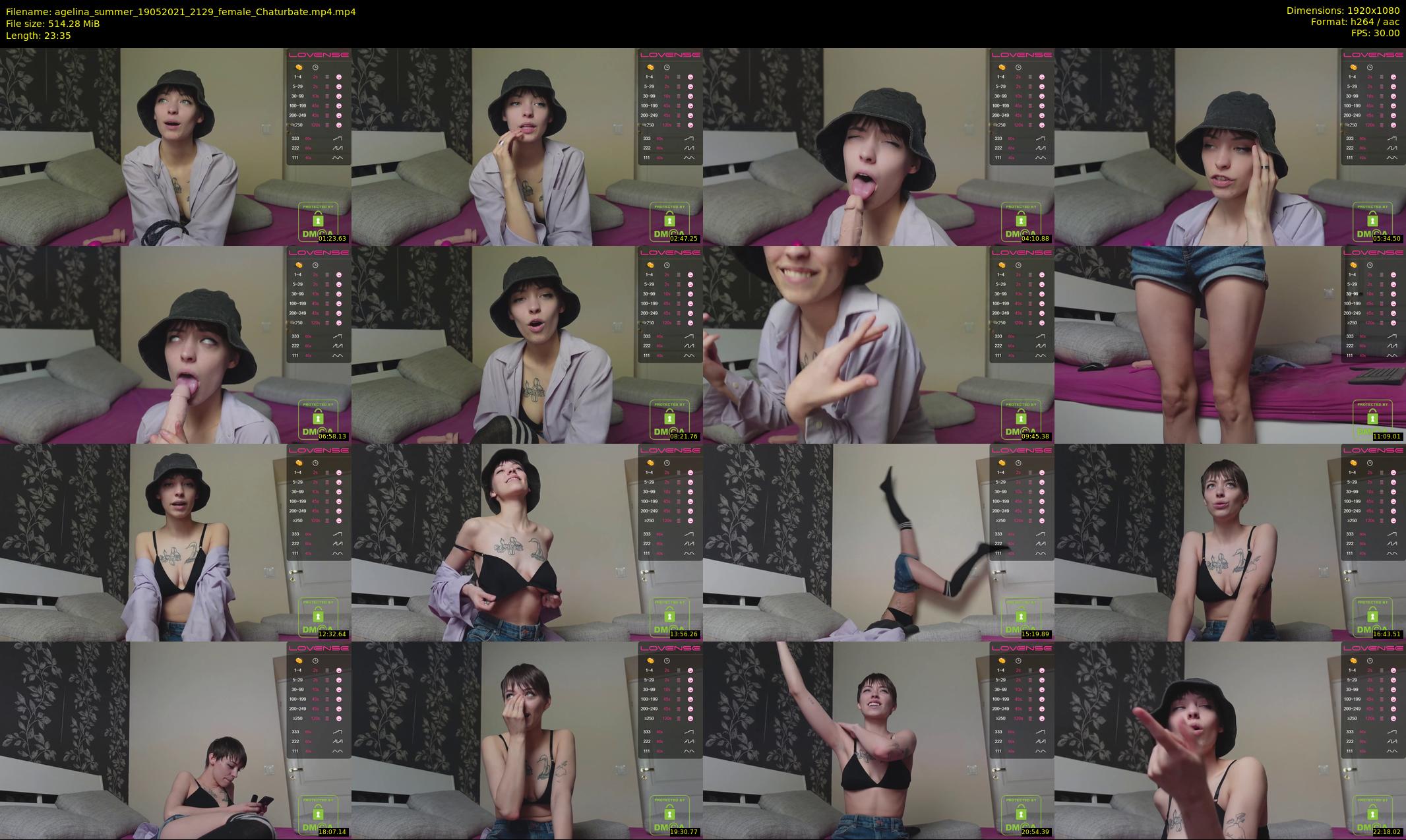 agelina_summer — 24 minute Chaturbate female cam show recording, 1080p, May 19, 2021