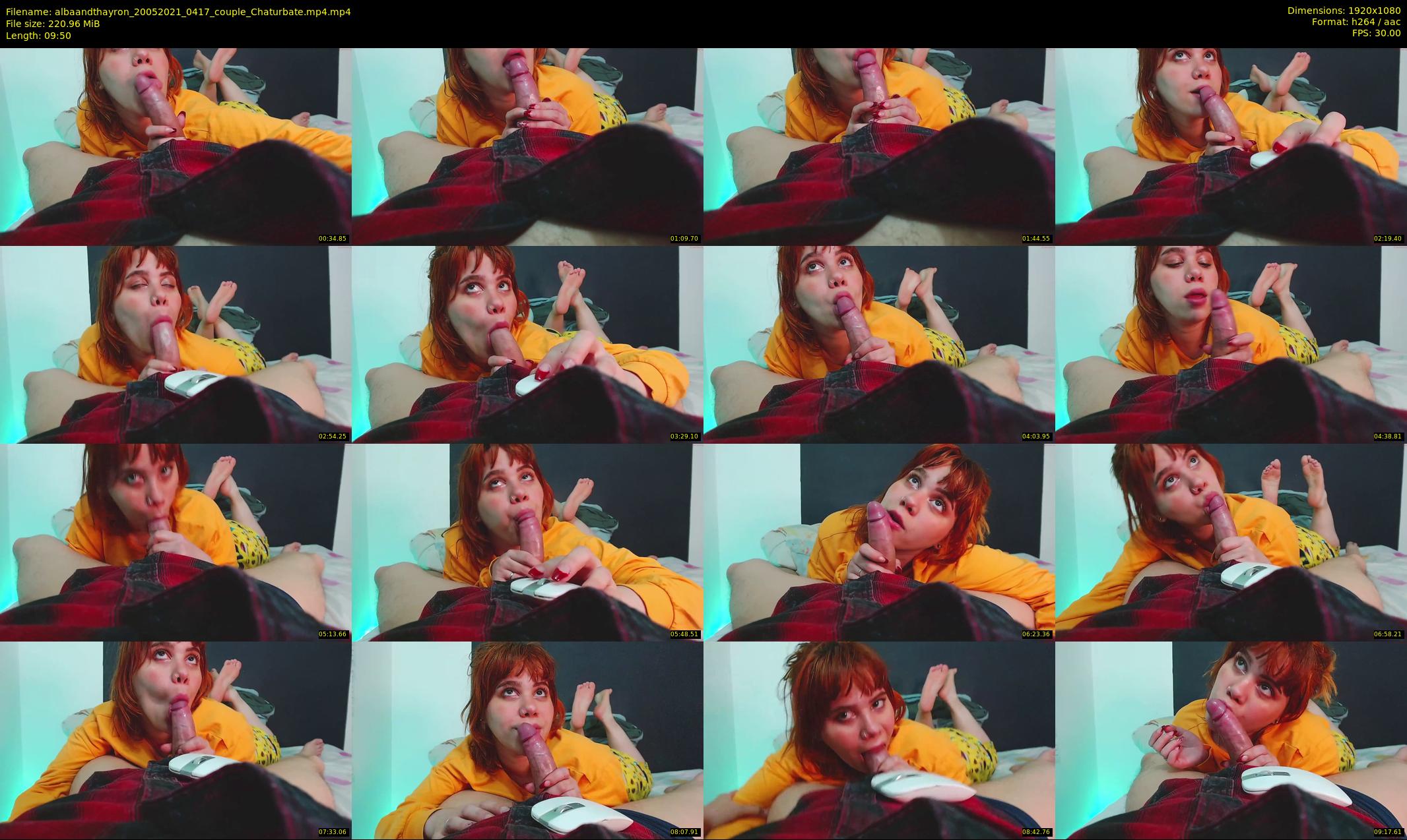 albaandthayron — 10 minute Chaturbate couple cam show recording, 1080p, May 20, 2021