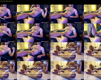 alexyork — 20 minute Chaturbate male cam show recording, 1080p, May 20, 2021