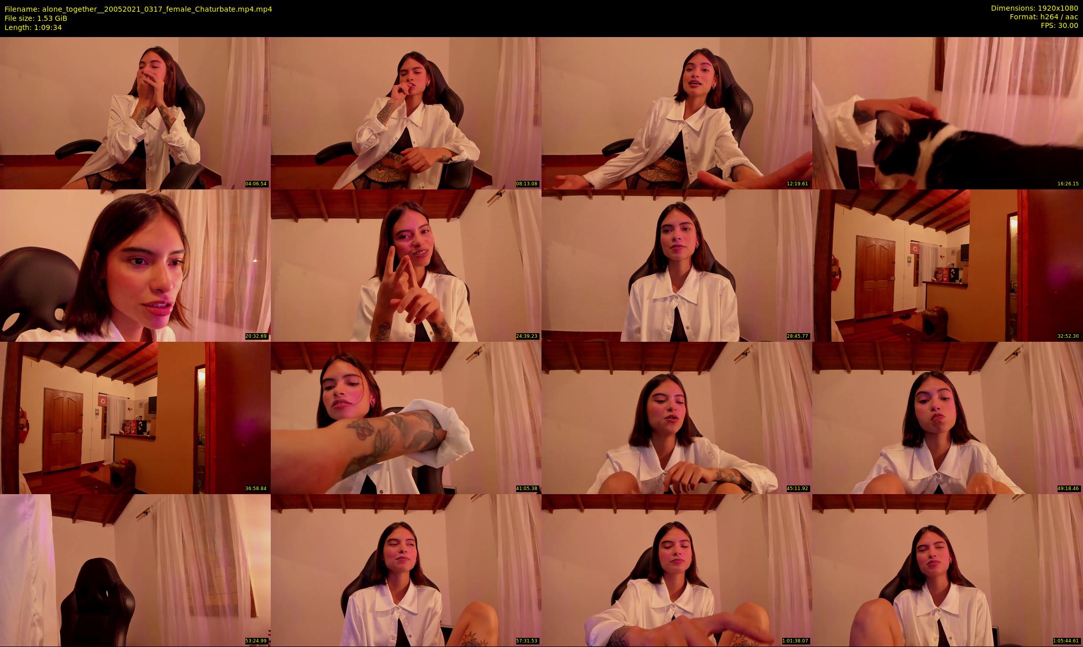 alone_together_ — 70 minute Chaturbate female cam show recording, 1080p, May 20, 2021