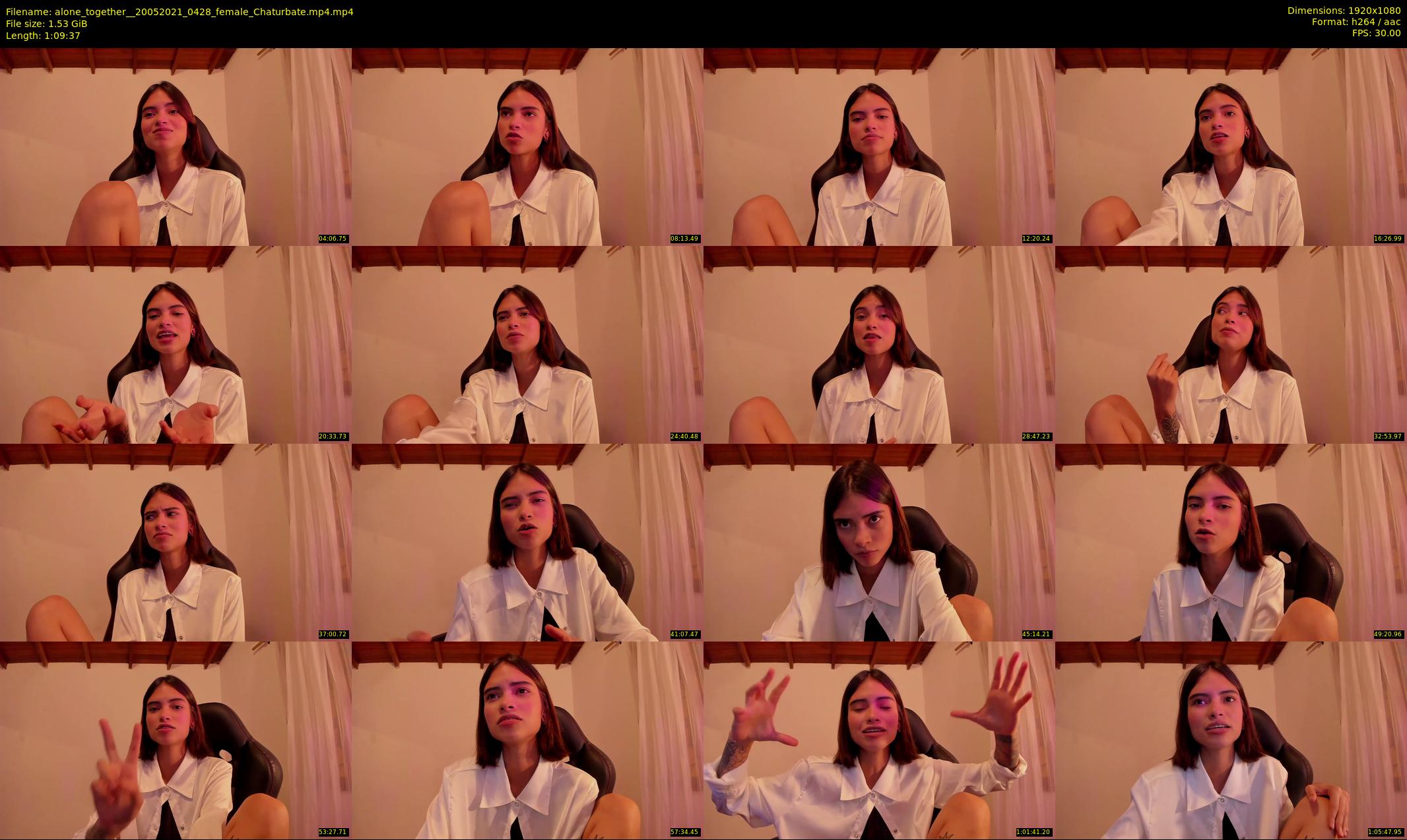 alone_together_ — 70 minute Chaturbate female cam show recording, 1080p, May 20, 2021