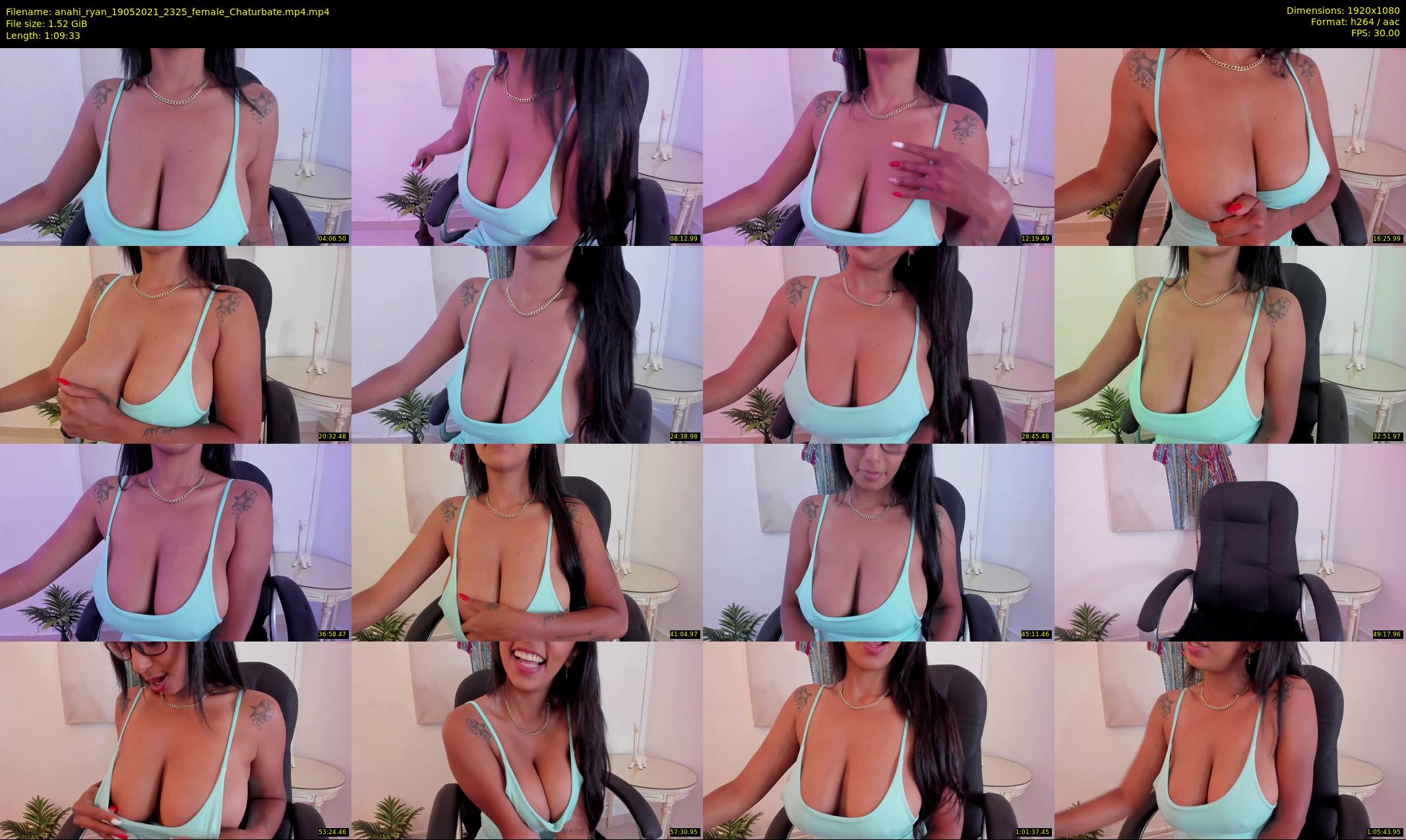 anahi_ryan — 70 minute Chaturbate female cam show recording, 1080p, May 19, 2021