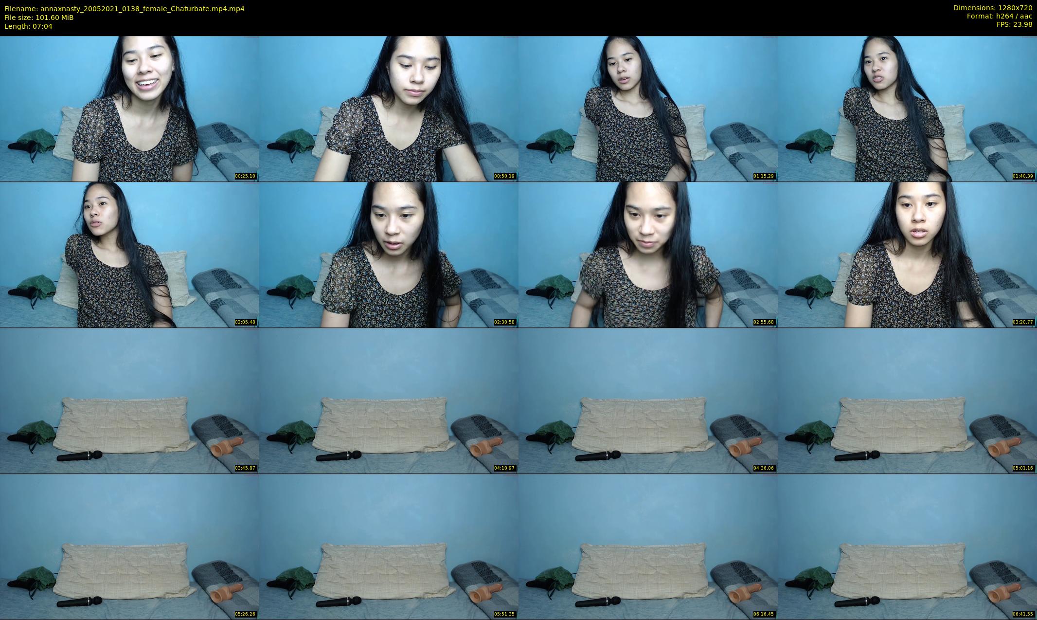 annaxnasty — 8 minute Chaturbate female cam show recording, 720p, May 20, 2021