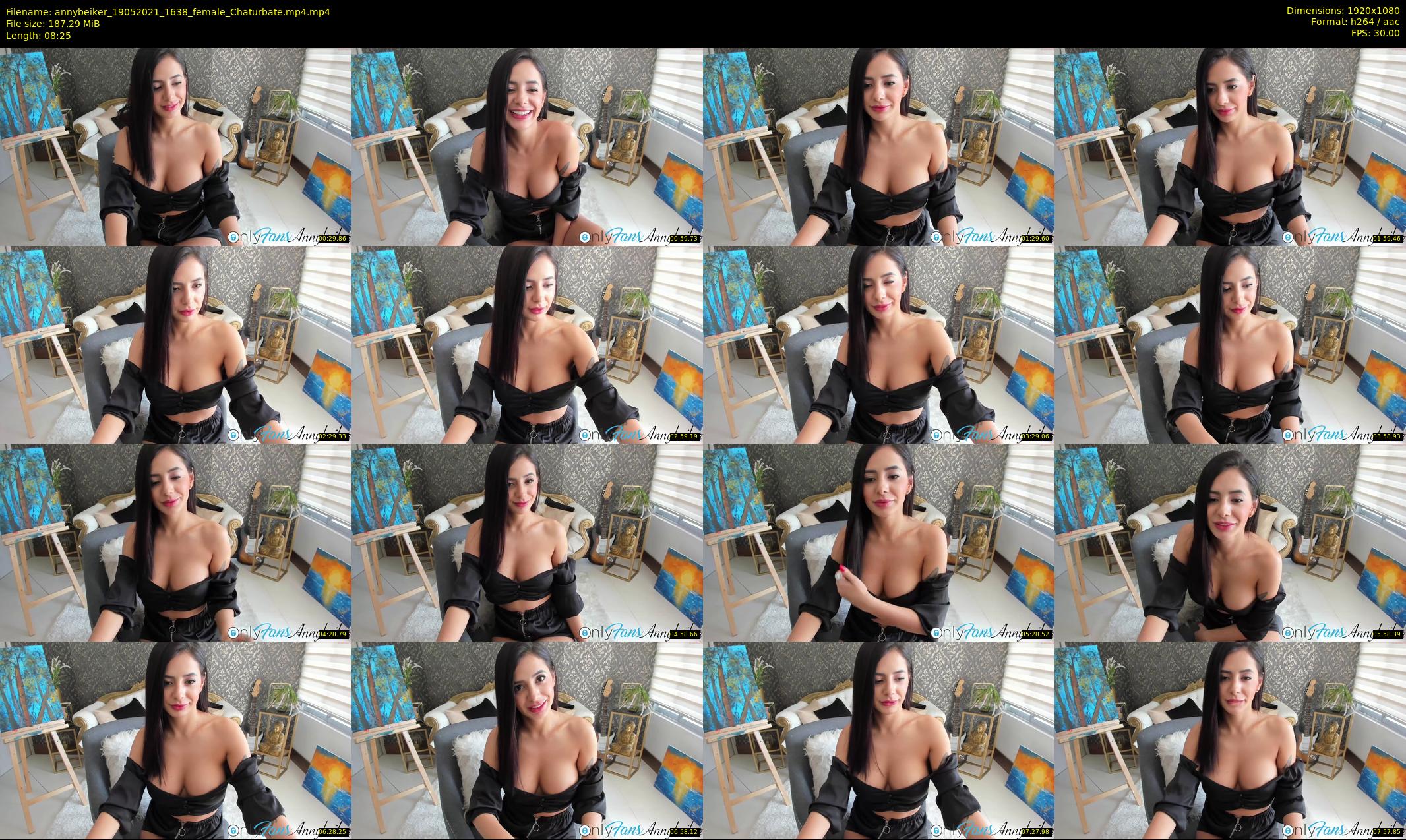 annybeiker — 9 minute Chaturbate female cam show recording, 1080p, May 19, 2021