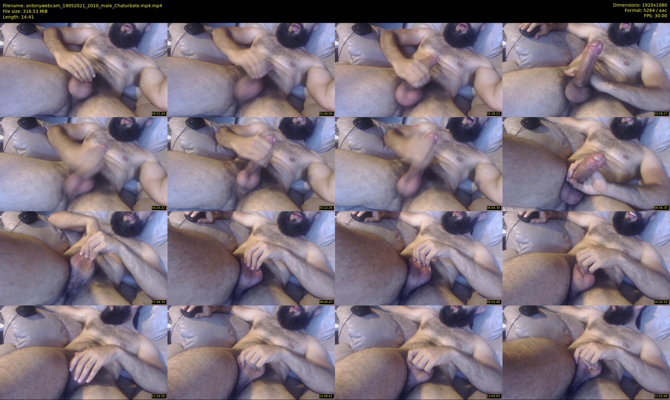 antonywebcam — 15 minute Chaturbate male cam show recording, 1080p, May 19, 2021