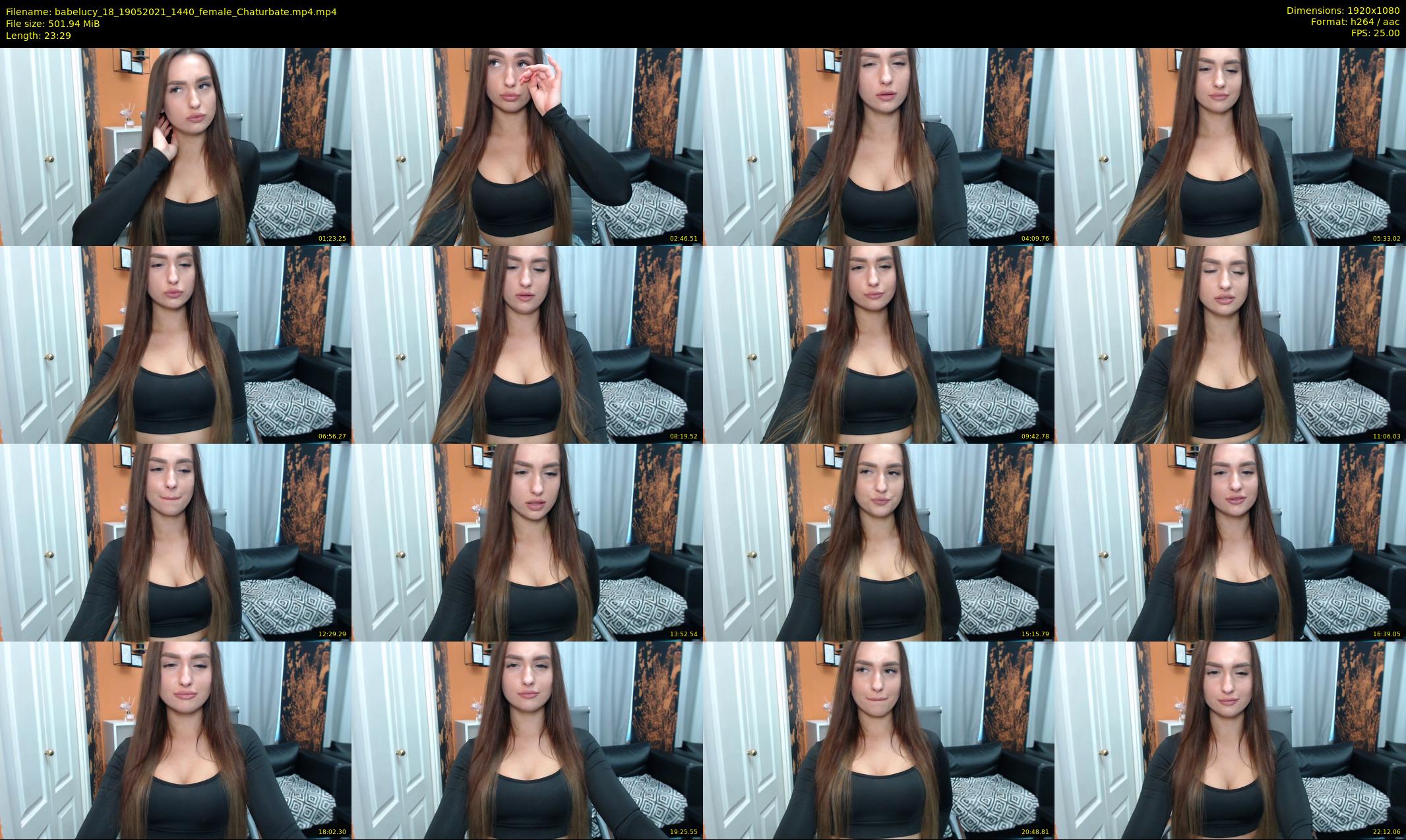babelucy_18 — 24 minute Chaturbate female cam show recording, 1080p, May 19, 2021
