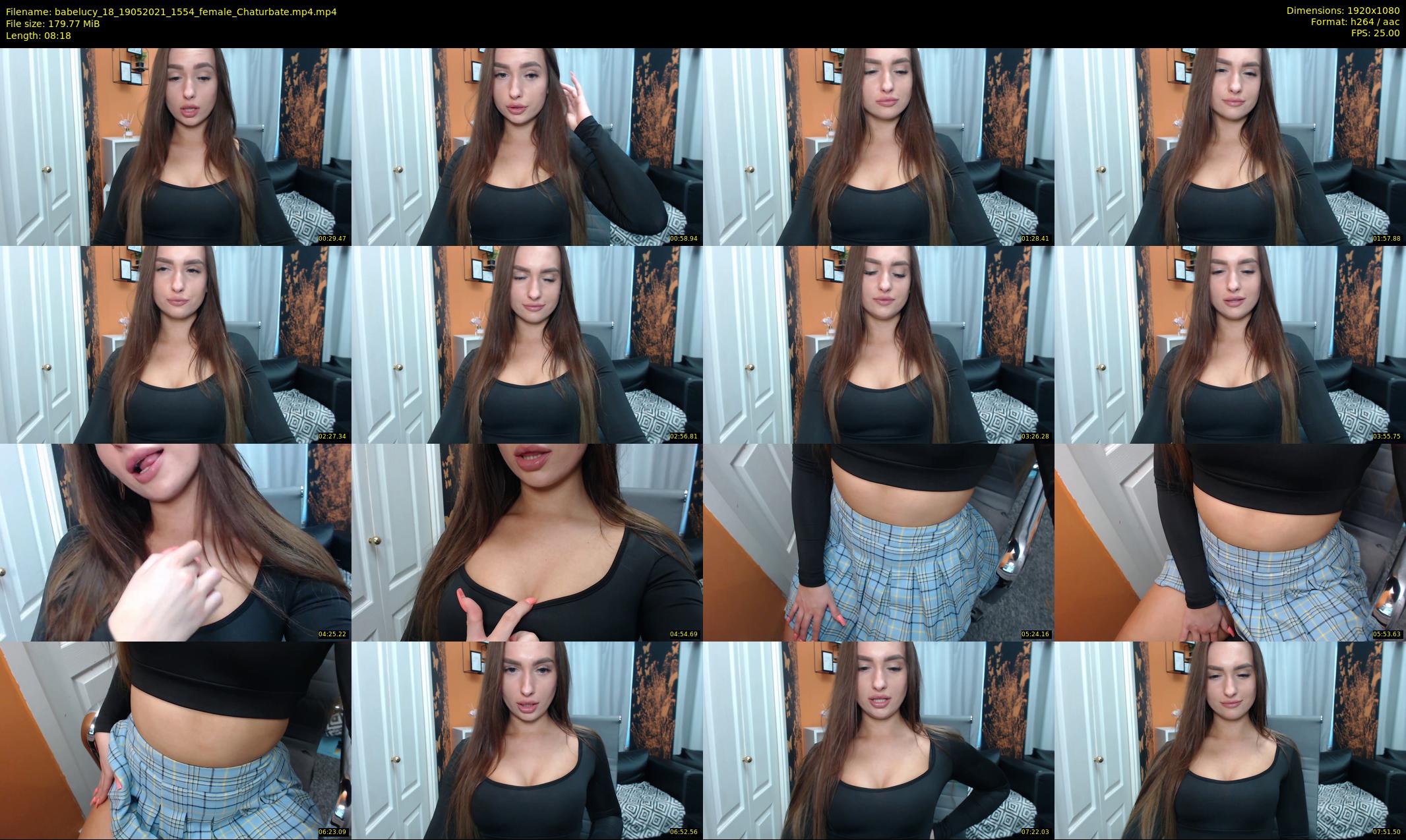babelucy_18 — 9 minute Chaturbate female cam show recording, 1080p, May 19, 2021