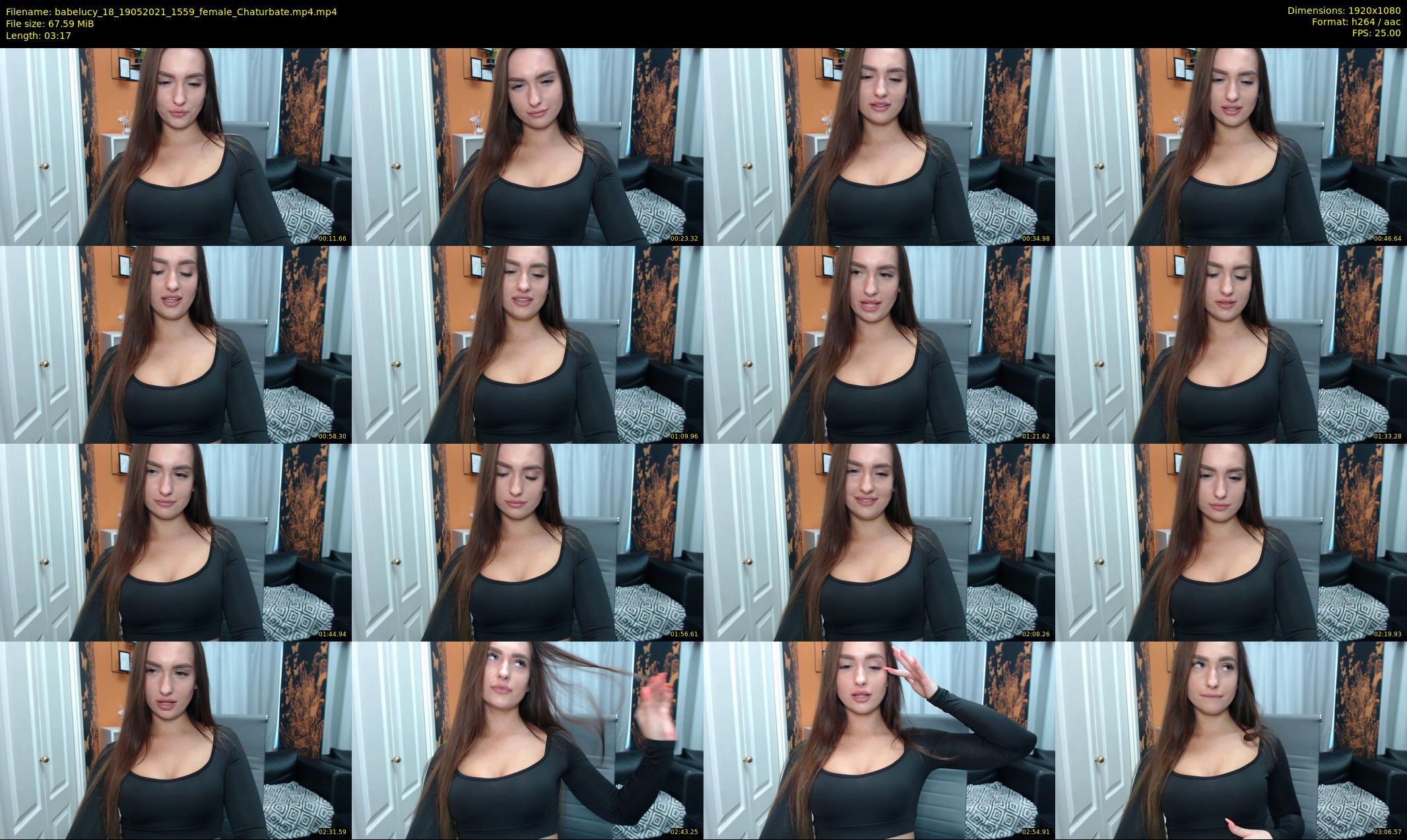 babelucy_18 — 4 minute Chaturbate female cam show recording, 1080p, May 19, 2021