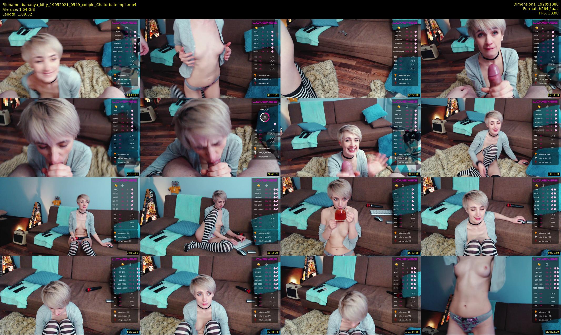 bananya_kitty — 70 minute Chaturbate couple cam show recording, 1080p, May 19, 2021
