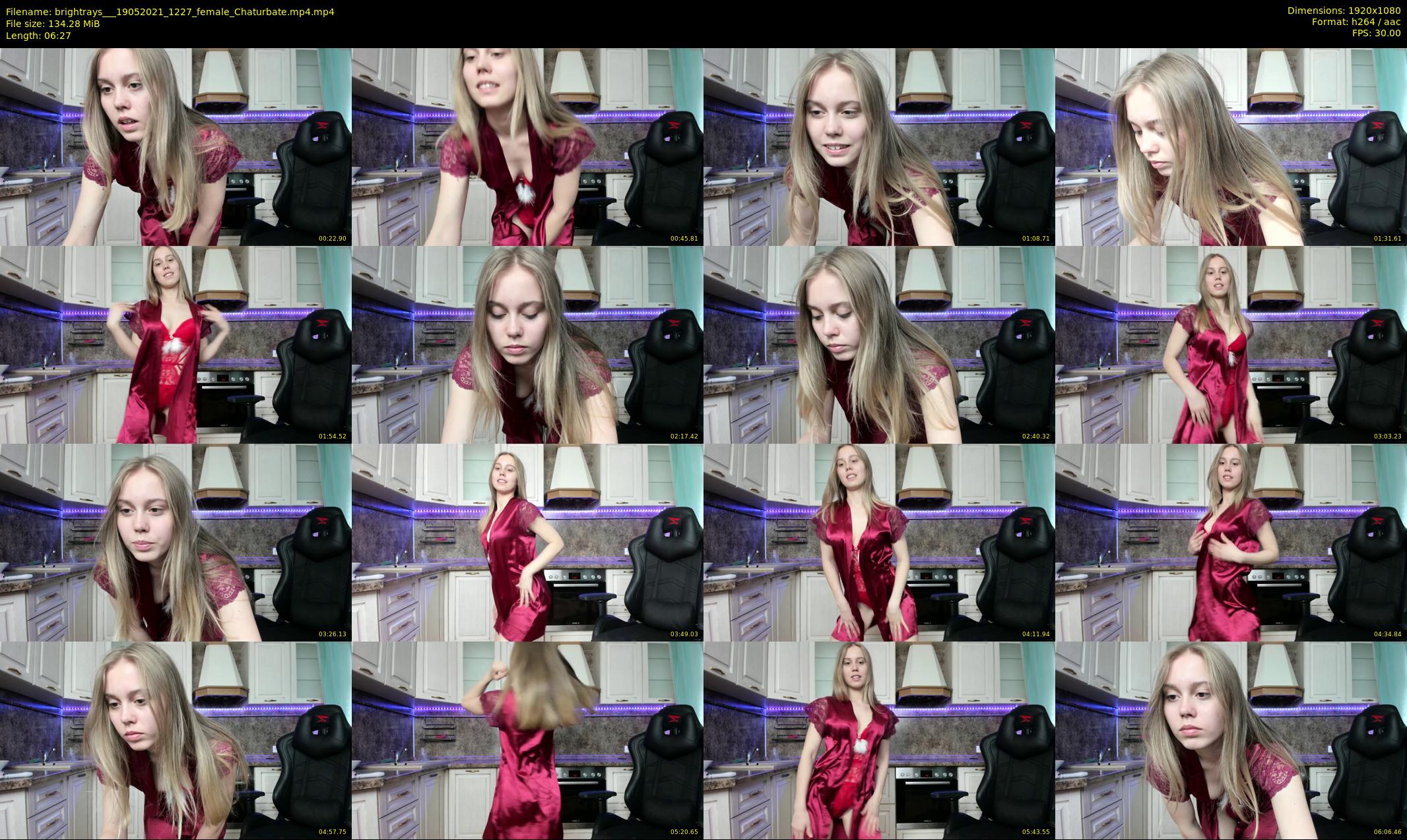 brightrays__ — 7 minute Chaturbate female cam show recording, 1080p, May 19, 2021