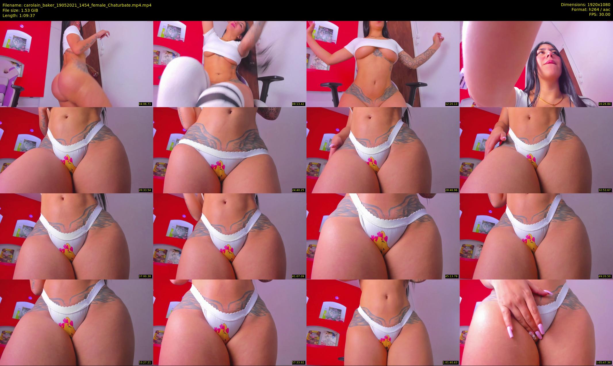 carolain_baker — 70 minute Chaturbate female cam show recording, 1080p, May 19, 2021