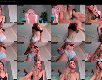 cique_black — 58 minute Chaturbate female cam show recording, 720p, May 19, 2021