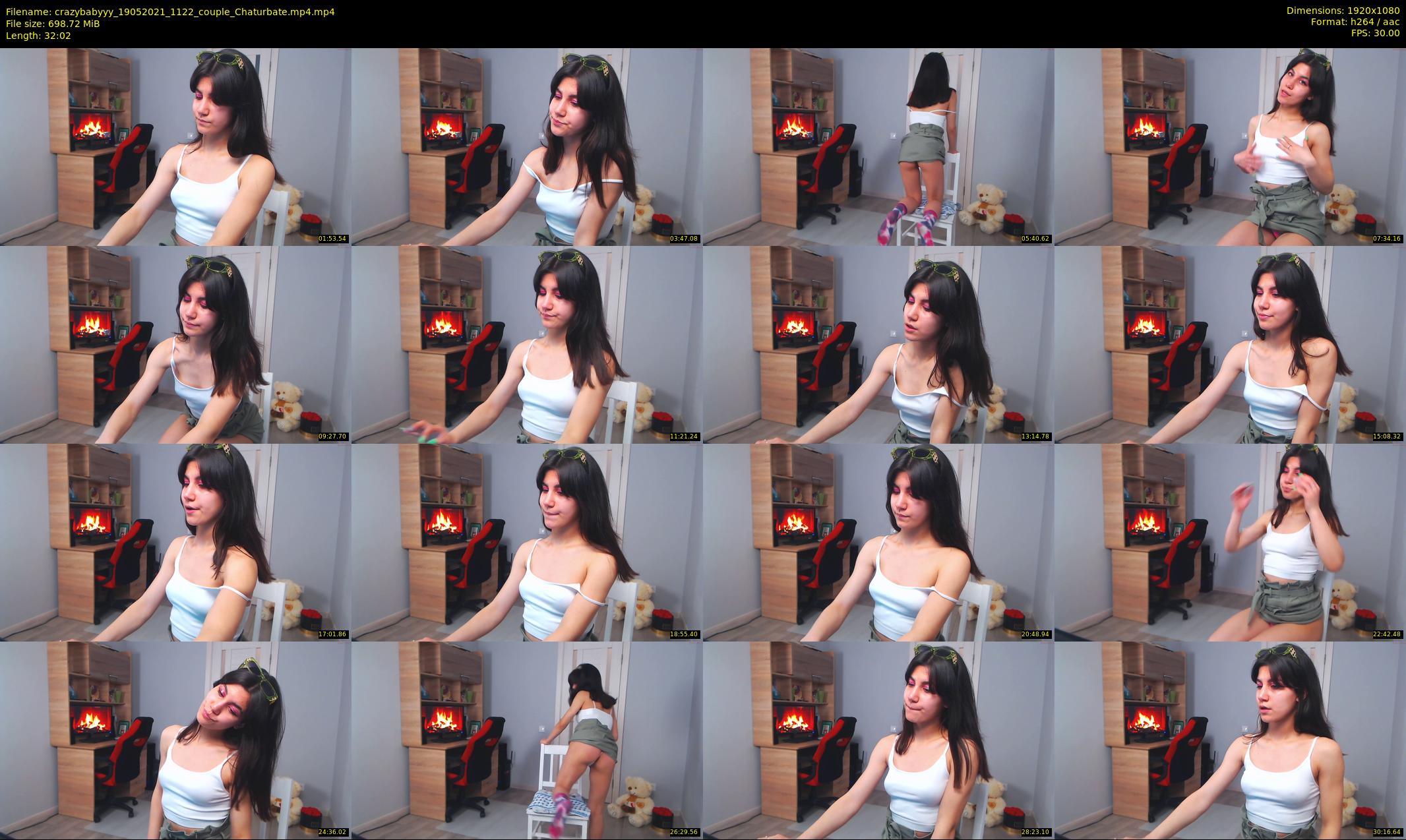 crazybabyyy — 33 minute Chaturbate couple cam show recording, 1080p, May 19, 2021