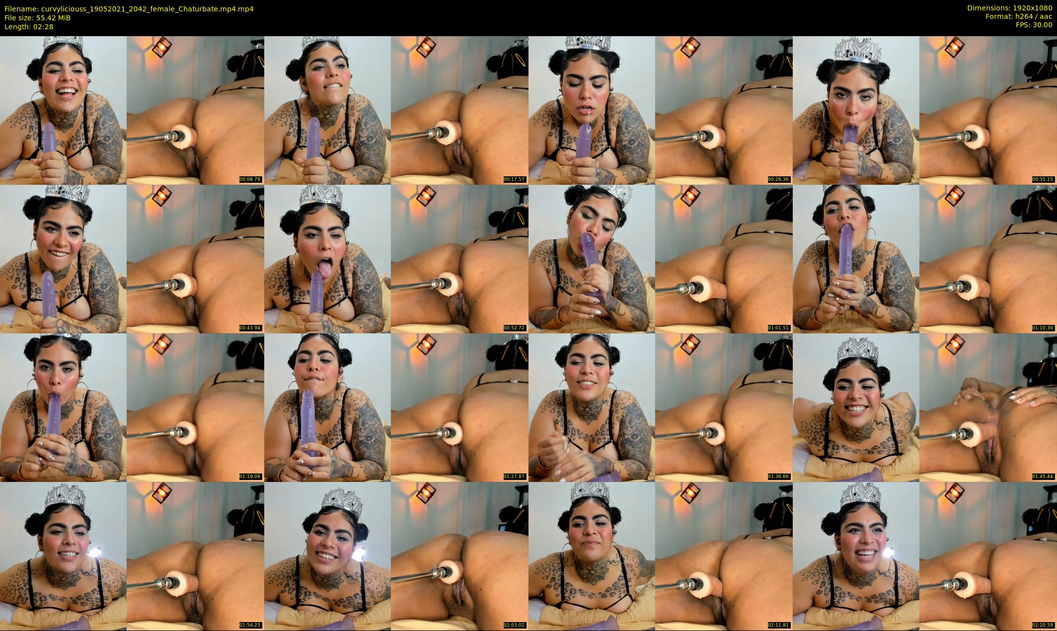 curvyliciouss — 3 minute Chaturbate female cam show recording, 1080p, May 19, 2021