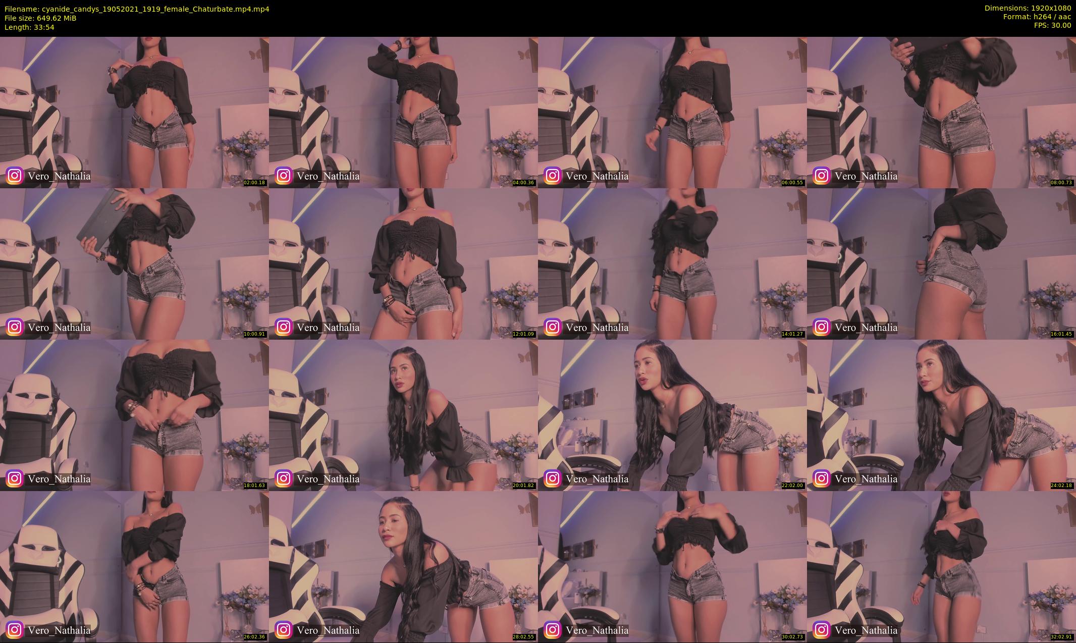 cyanide_candys — 34 minute Chaturbate female cam show recording, 1080p, May 19, 2021
