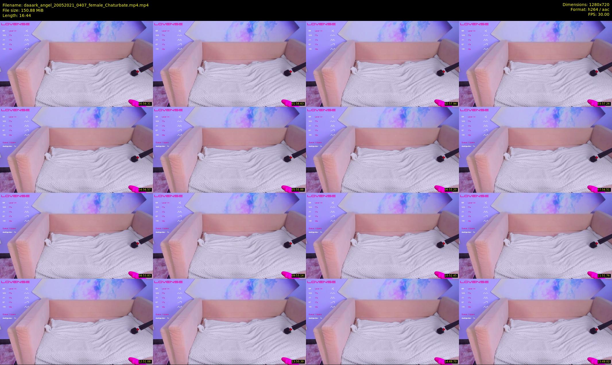 daaark_angel — 17 minute Chaturbate female cam show recording, 720p, May 20, 2021