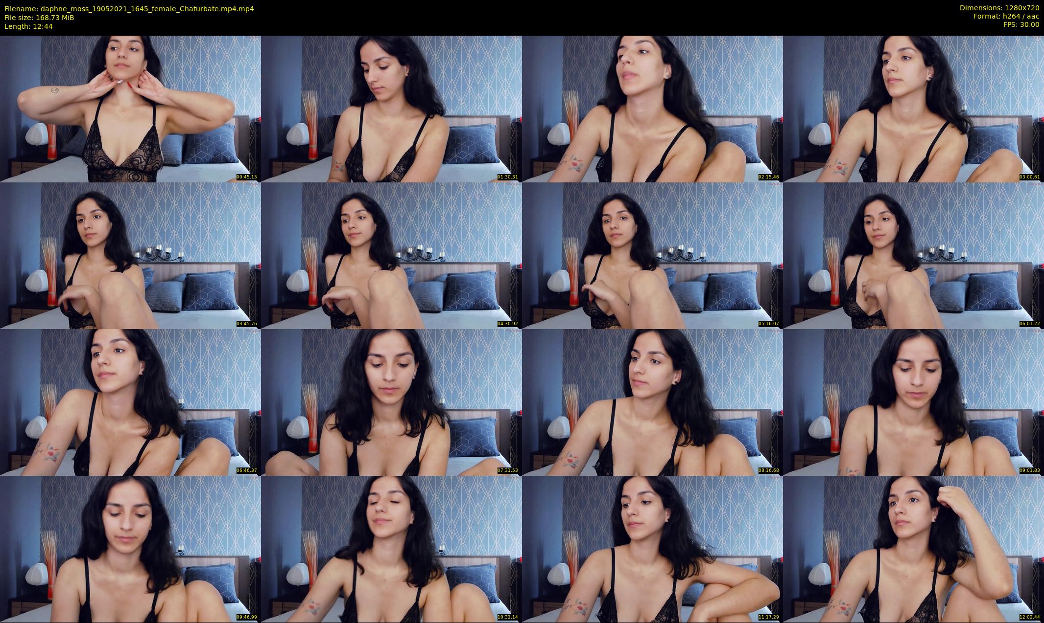 daphne_moss — 13 minute Chaturbate female cam show recording, 720p, May 19, 2021