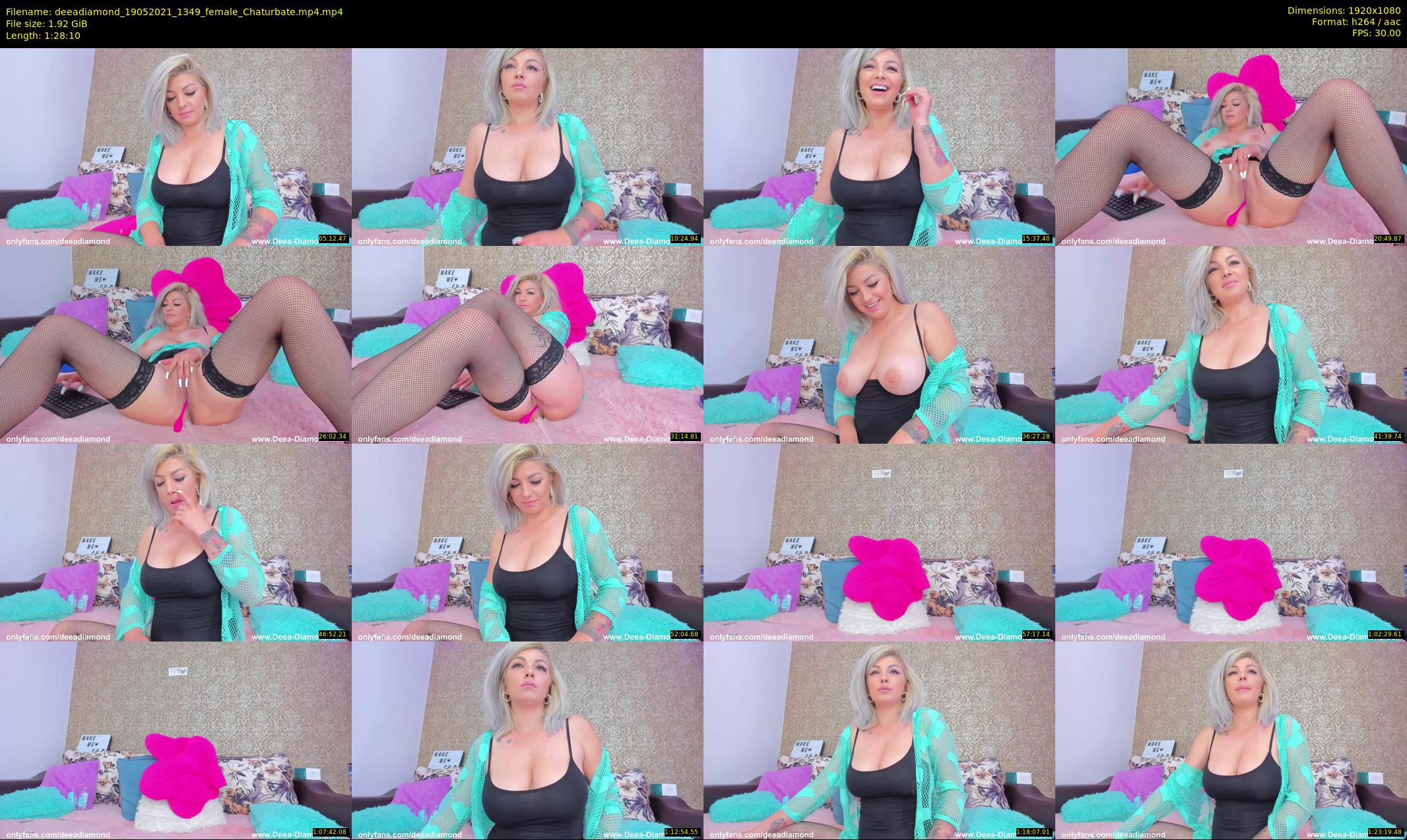 deeadiamond — 89 minute Chaturbate female cam show recording, 1080p, May 19, 2021