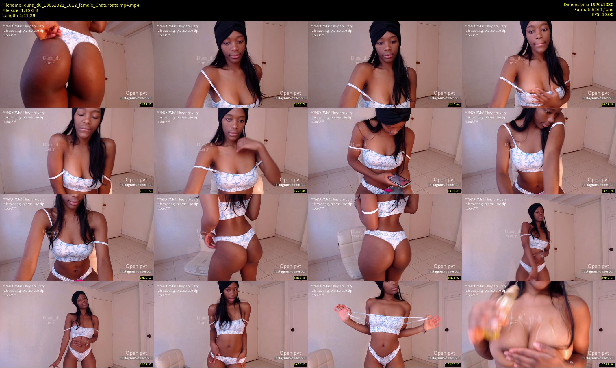 duna_du — 72 minute Chaturbate female cam show recording, 1080p, May 19, 2021