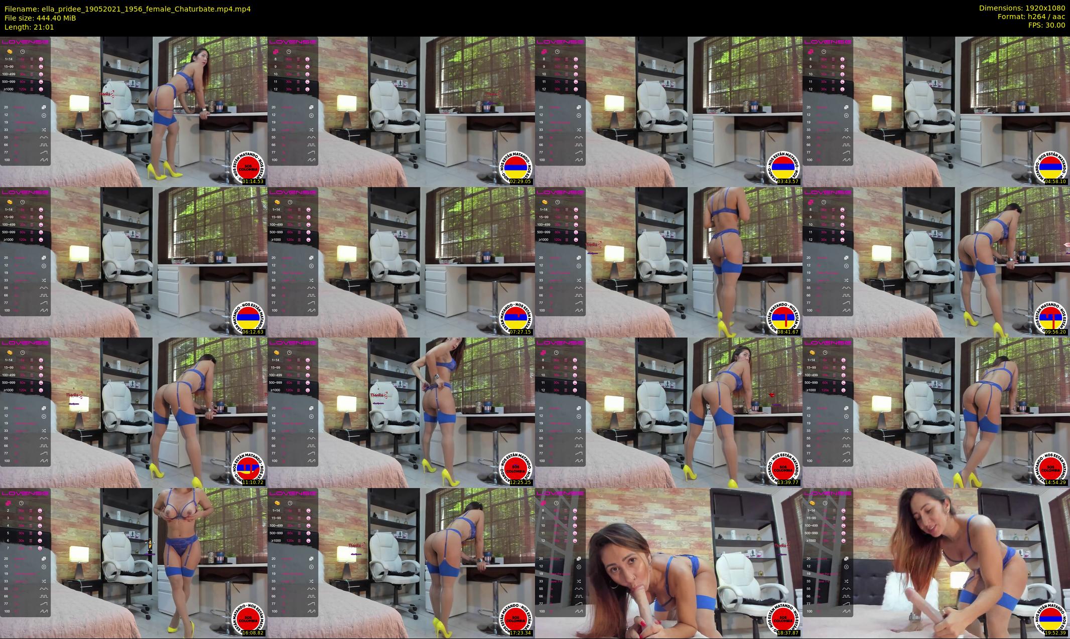 ella_pridee — 22 minute Chaturbate female cam show recording, 1080p, May 19, 2021