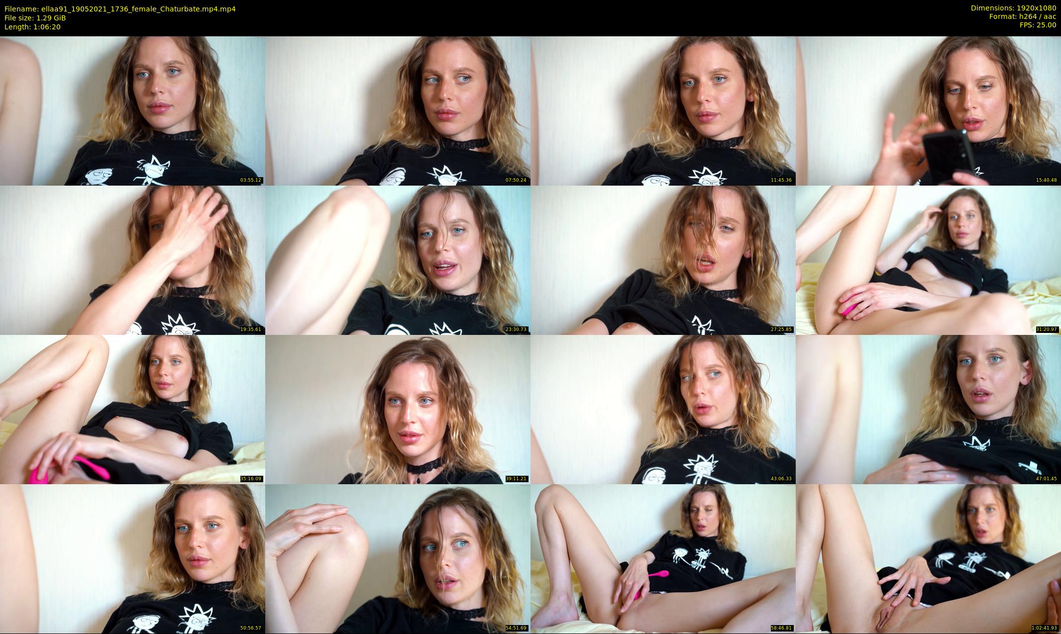 ellaa91 — 67 minute Chaturbate female cam show recording, 1080p, May 19, 2021