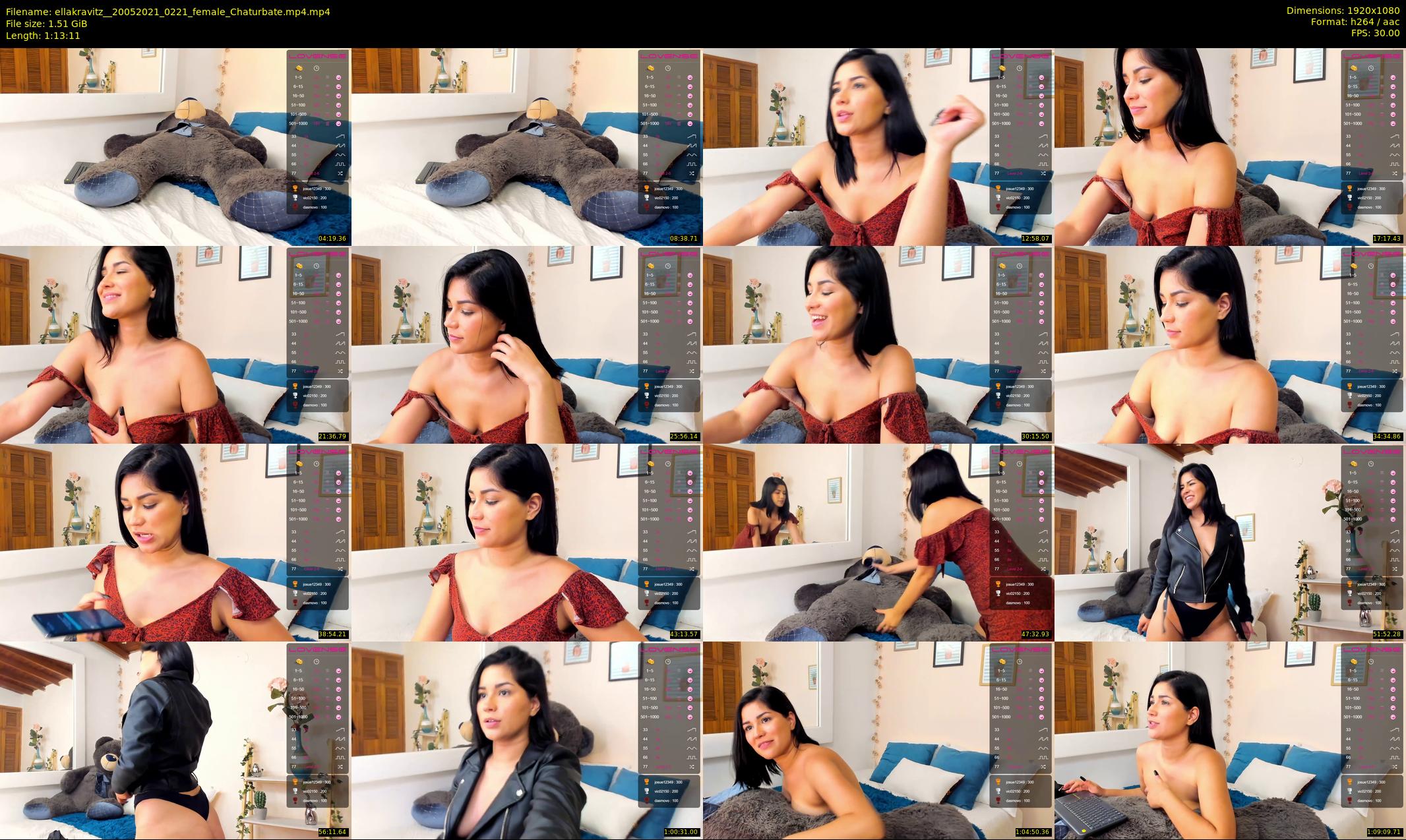 ellakravitz_ — 74 minute Chaturbate female cam show recording, 1080p, May 20, 2021