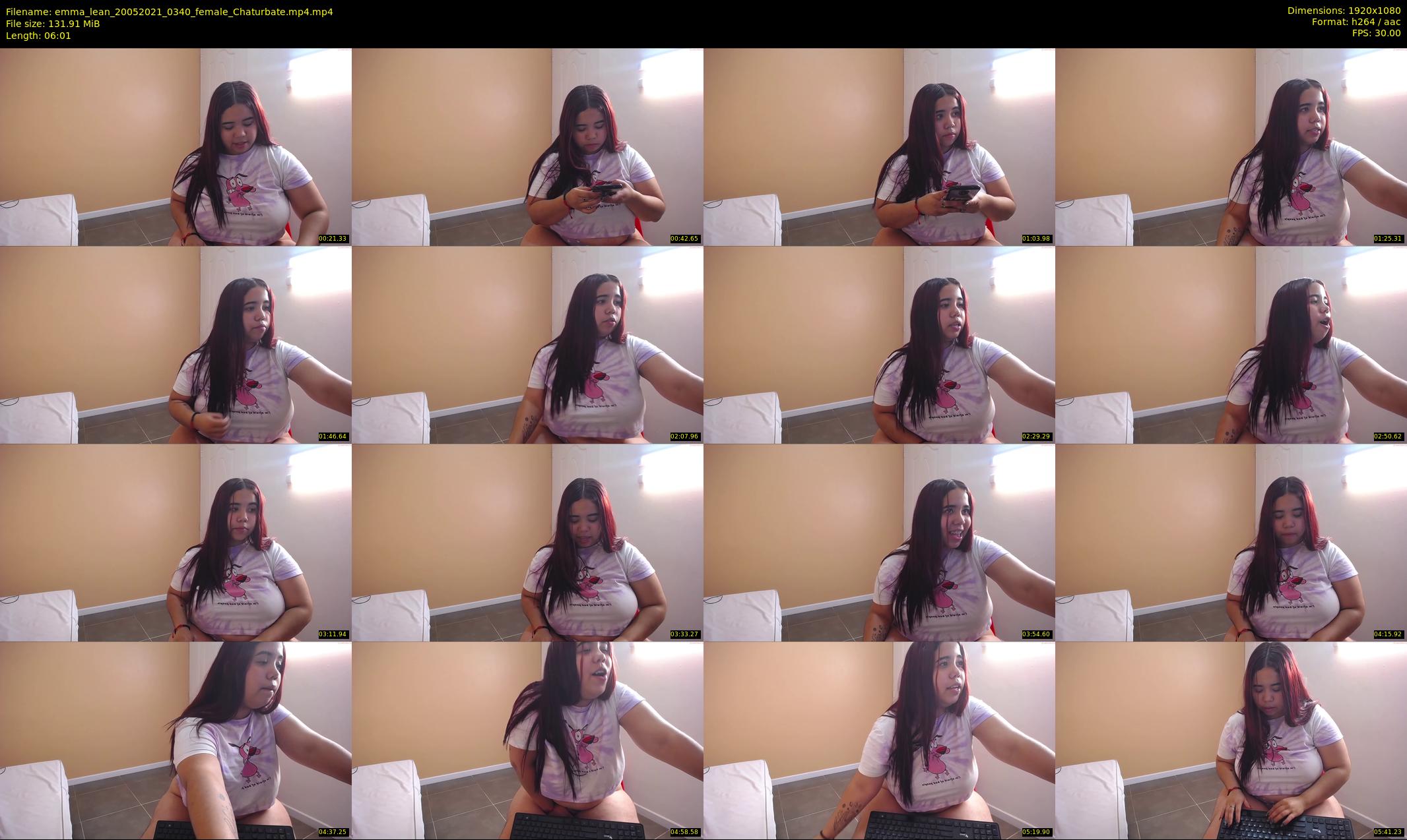 emma_lean — 7 minute Chaturbate female cam show recording, 1080p, May 20, 2021