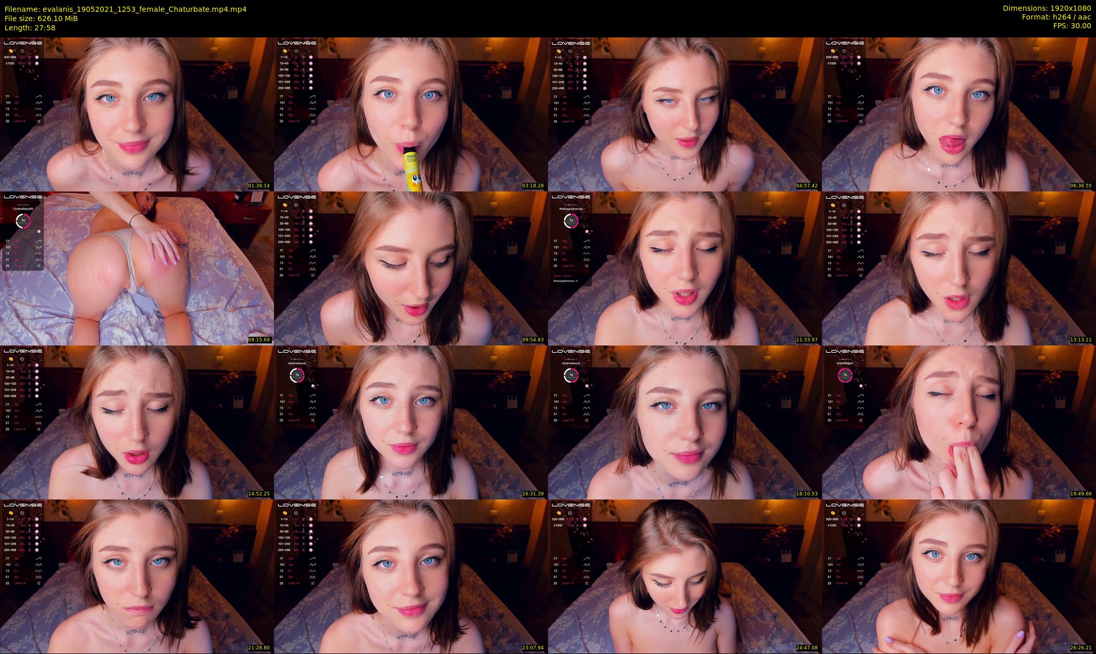 evalanis — 28 minute Chaturbate couple cam show recording, 1080p, May 19, 2021