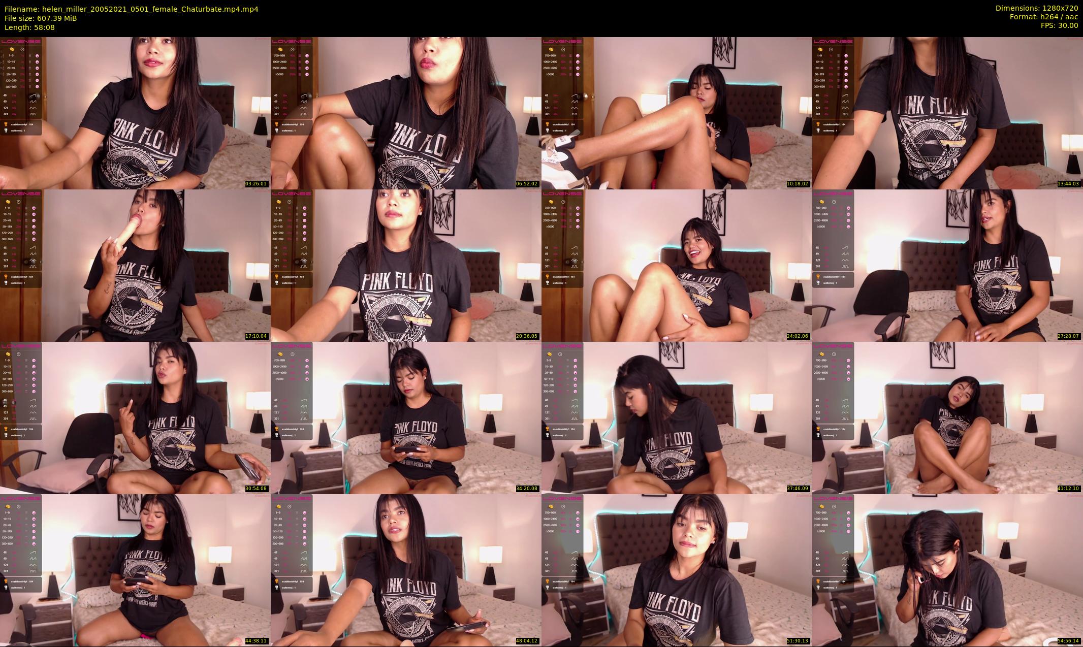 helen_miller — 59 minute Chaturbate female cam show recording, 720p, May 20, 2021