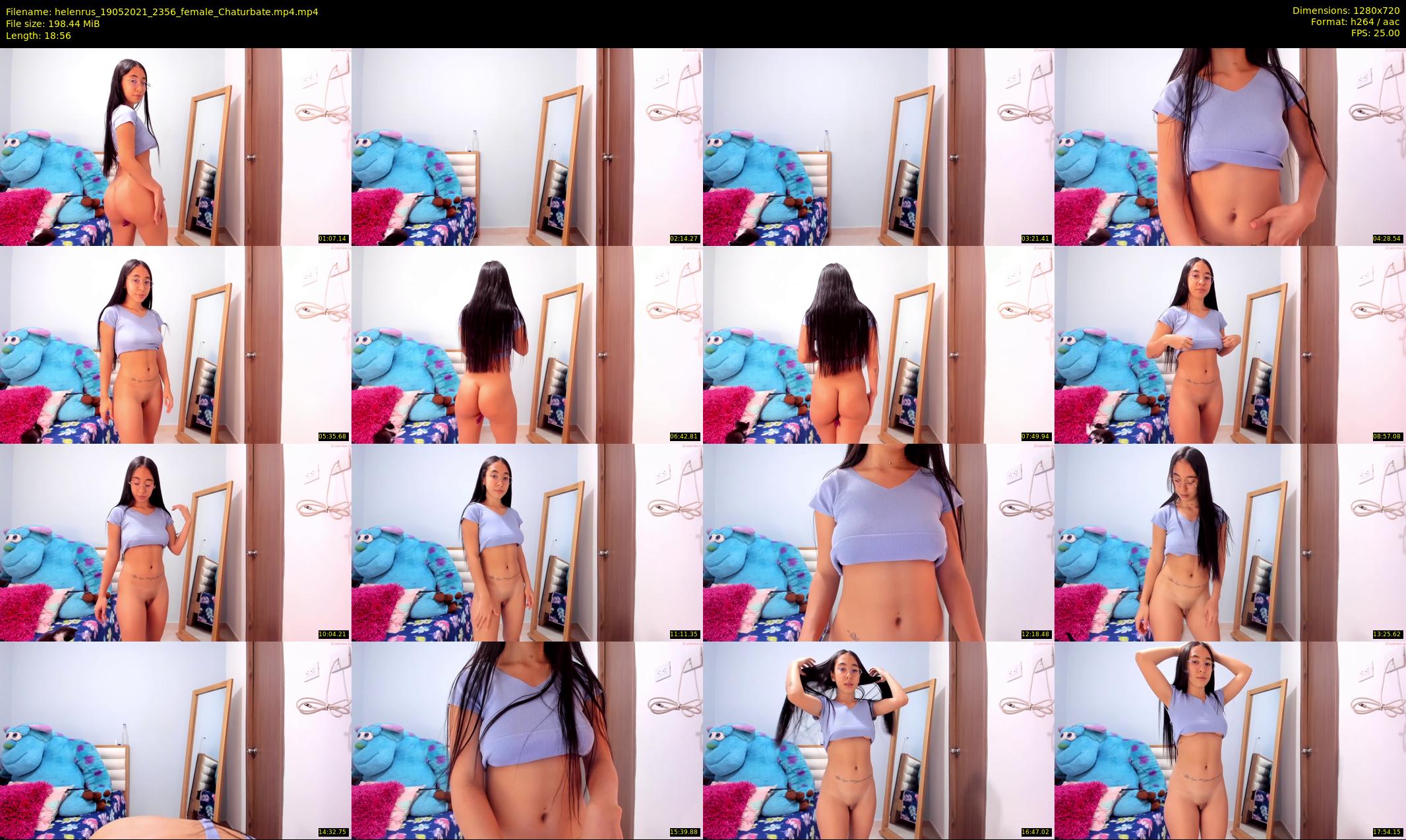 helenrus — 19 minute Chaturbate female cam show recording, 720p, May 19, 2021