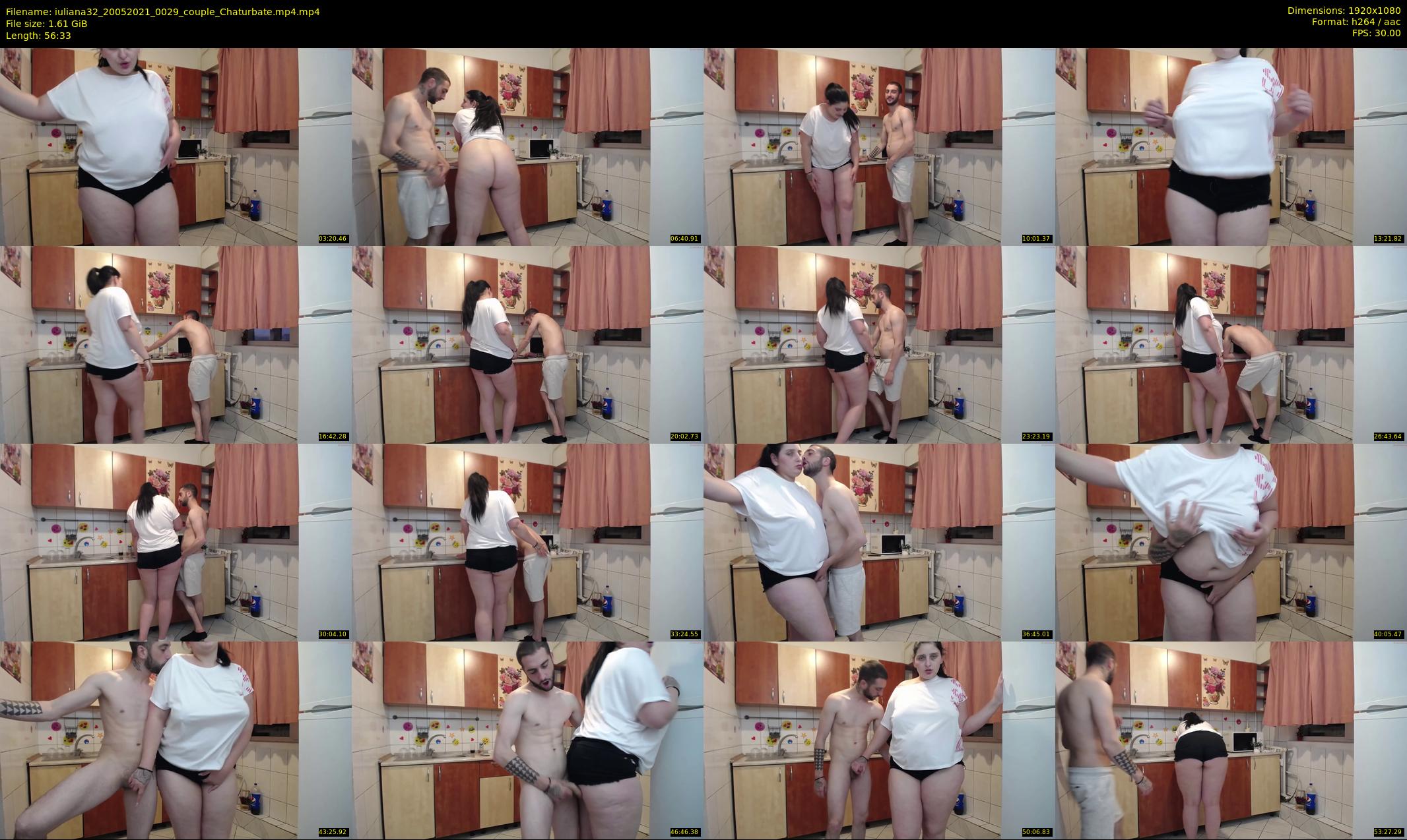 iuliana32 — 57 minute Chaturbate couple cam show recording, 1080p, May 20, 2021