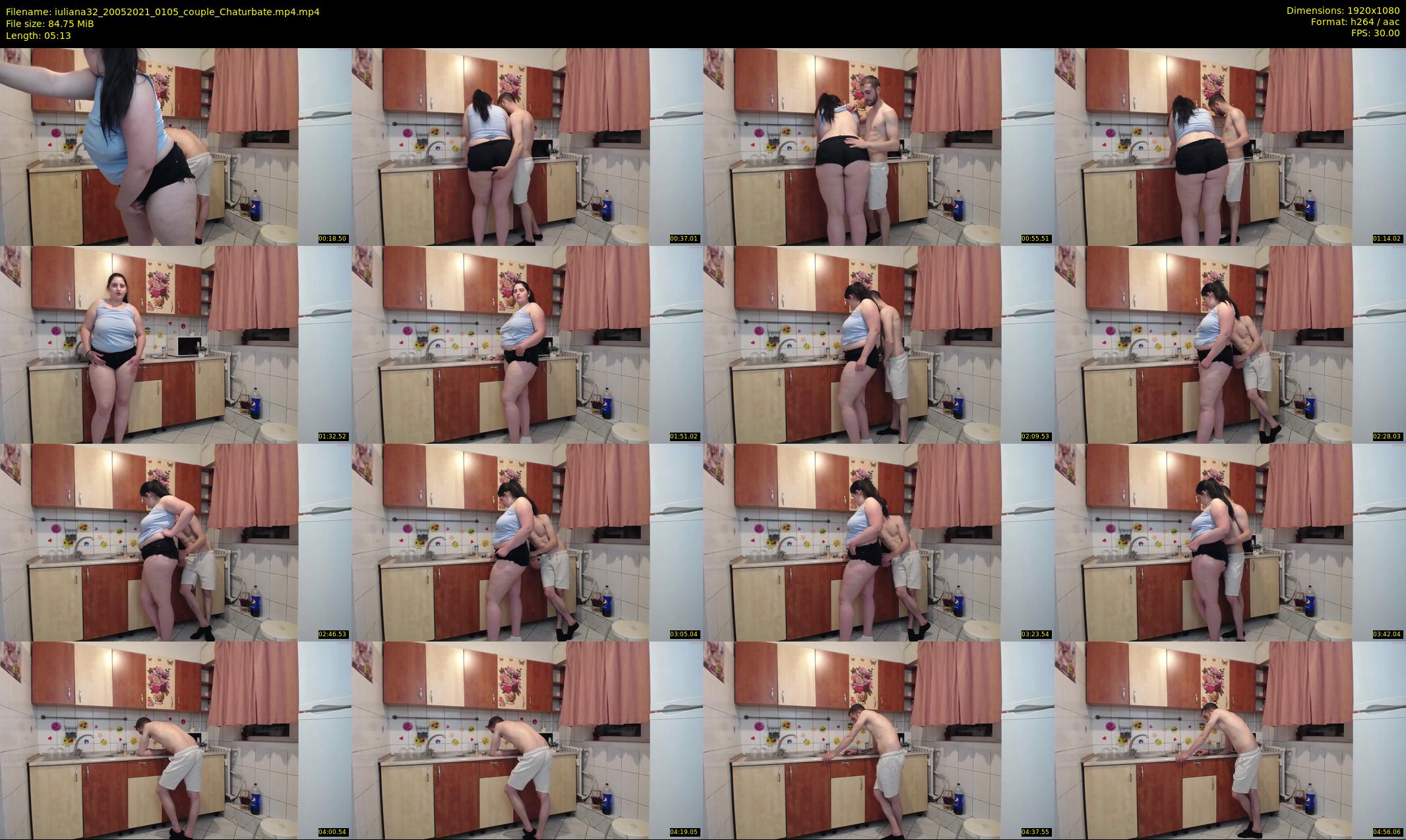 iuliana32 — 6 minute Chaturbate couple cam show recording, 1080p, May 20, 2021
