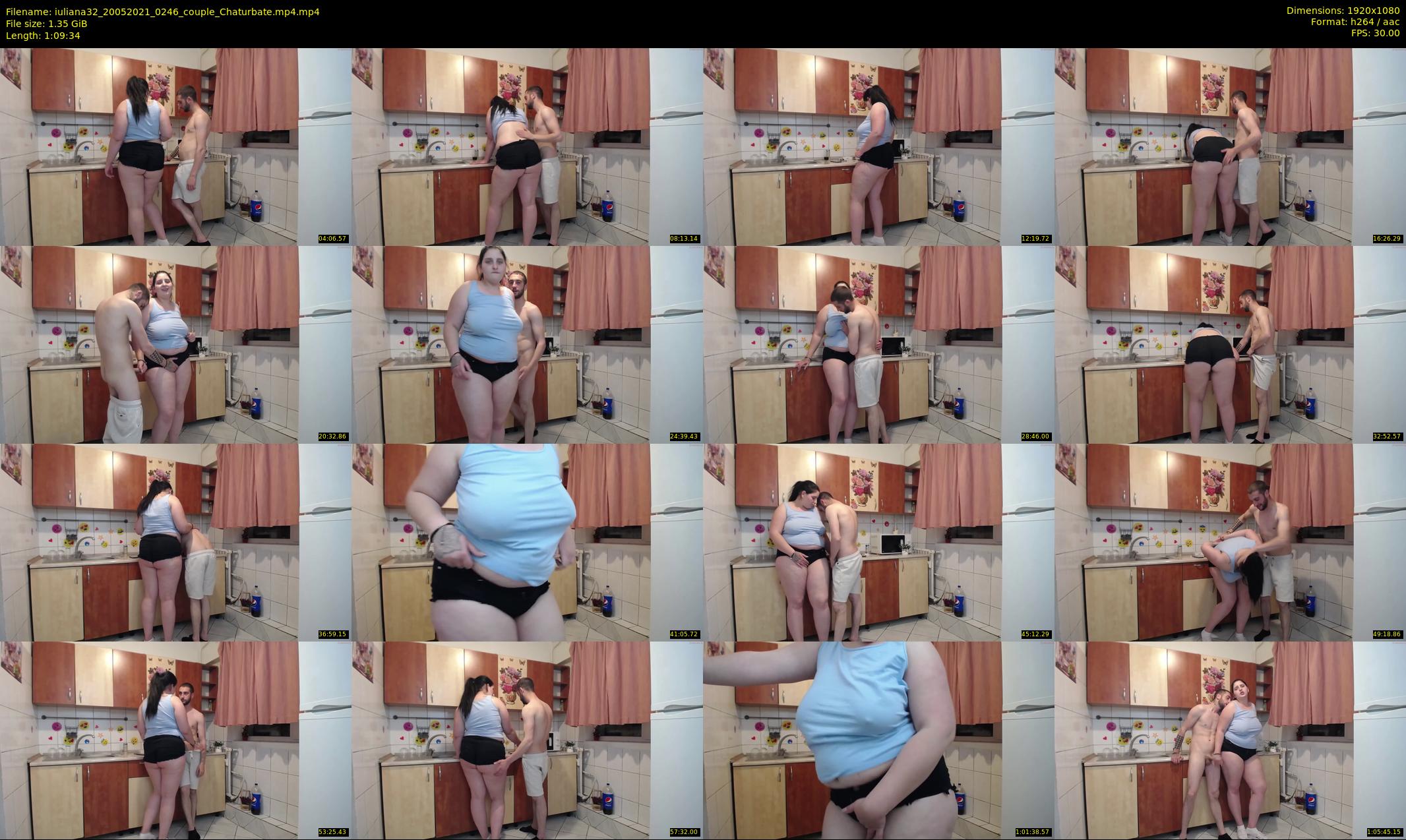iuliana32 — 70 minute Chaturbate couple cam show recording, 1080p, May 20, 2021