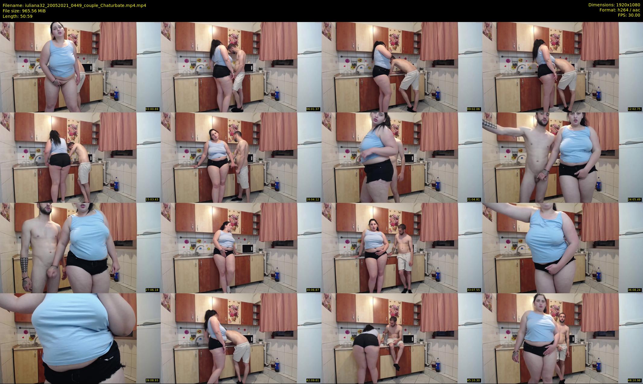 iuliana32 — 51 minute Chaturbate couple cam show recording, 1080p, May 20, 2021