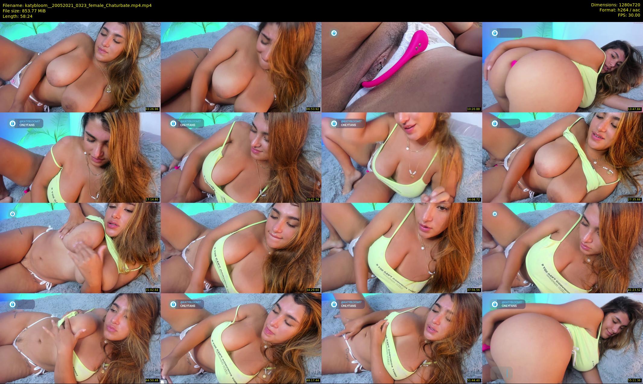 katybloom_ — 59 minute Chaturbate female cam show recording, 720p, May 20, 2021